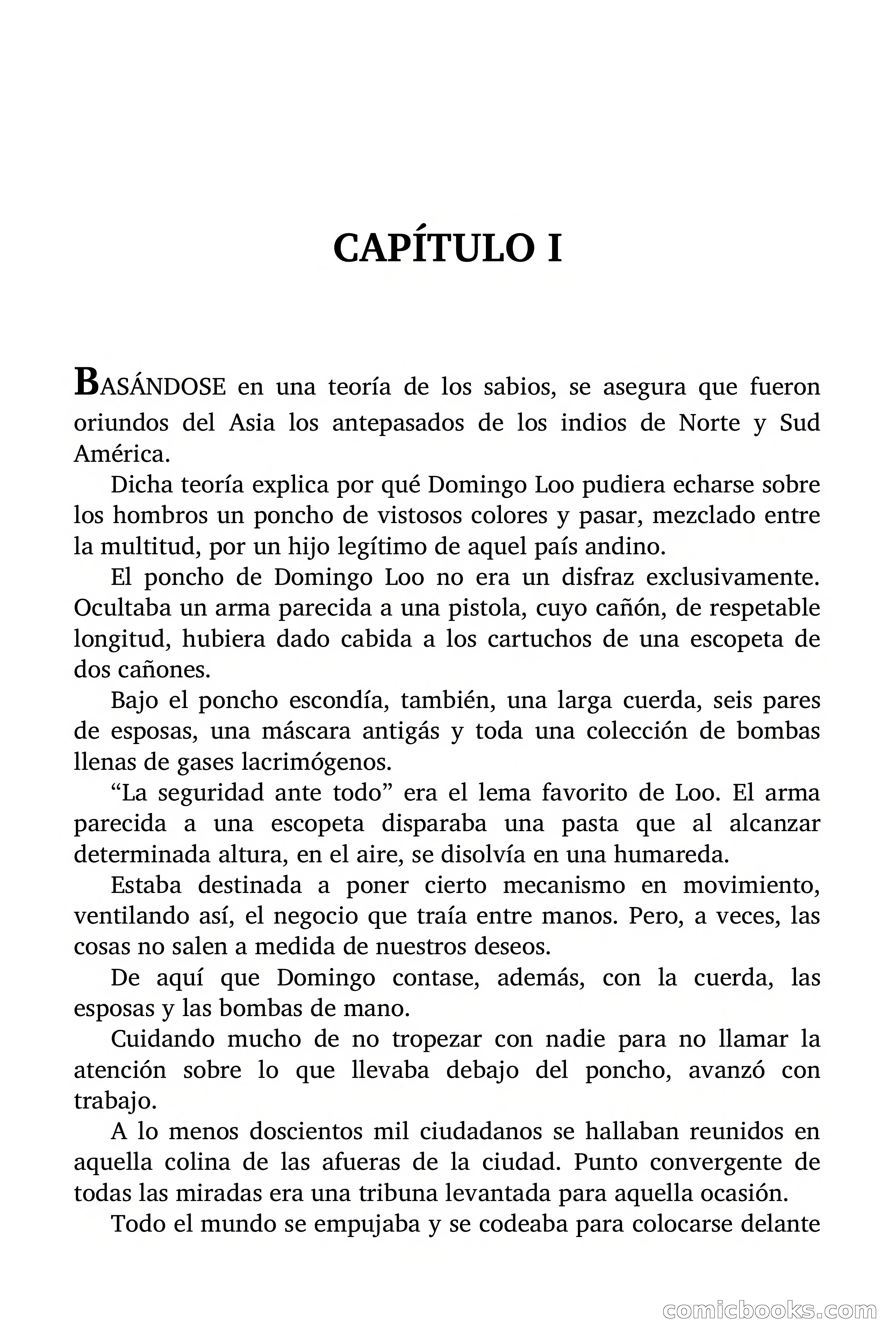 Doc Savage Magazine, 'Locura Azul' — page 3 of 175