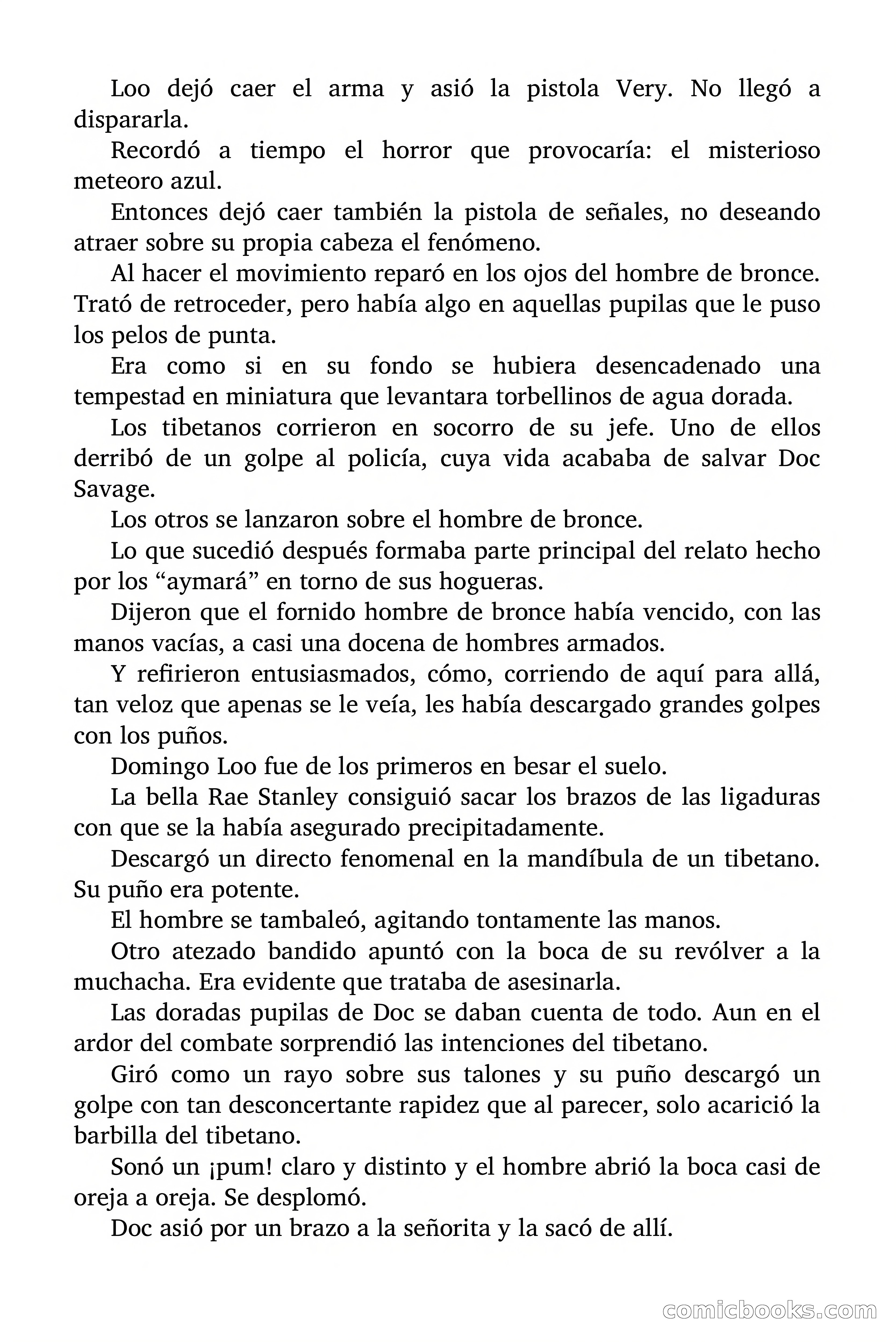 Doc Savage Magazine, 'Locura Azul' — page 19 of 175