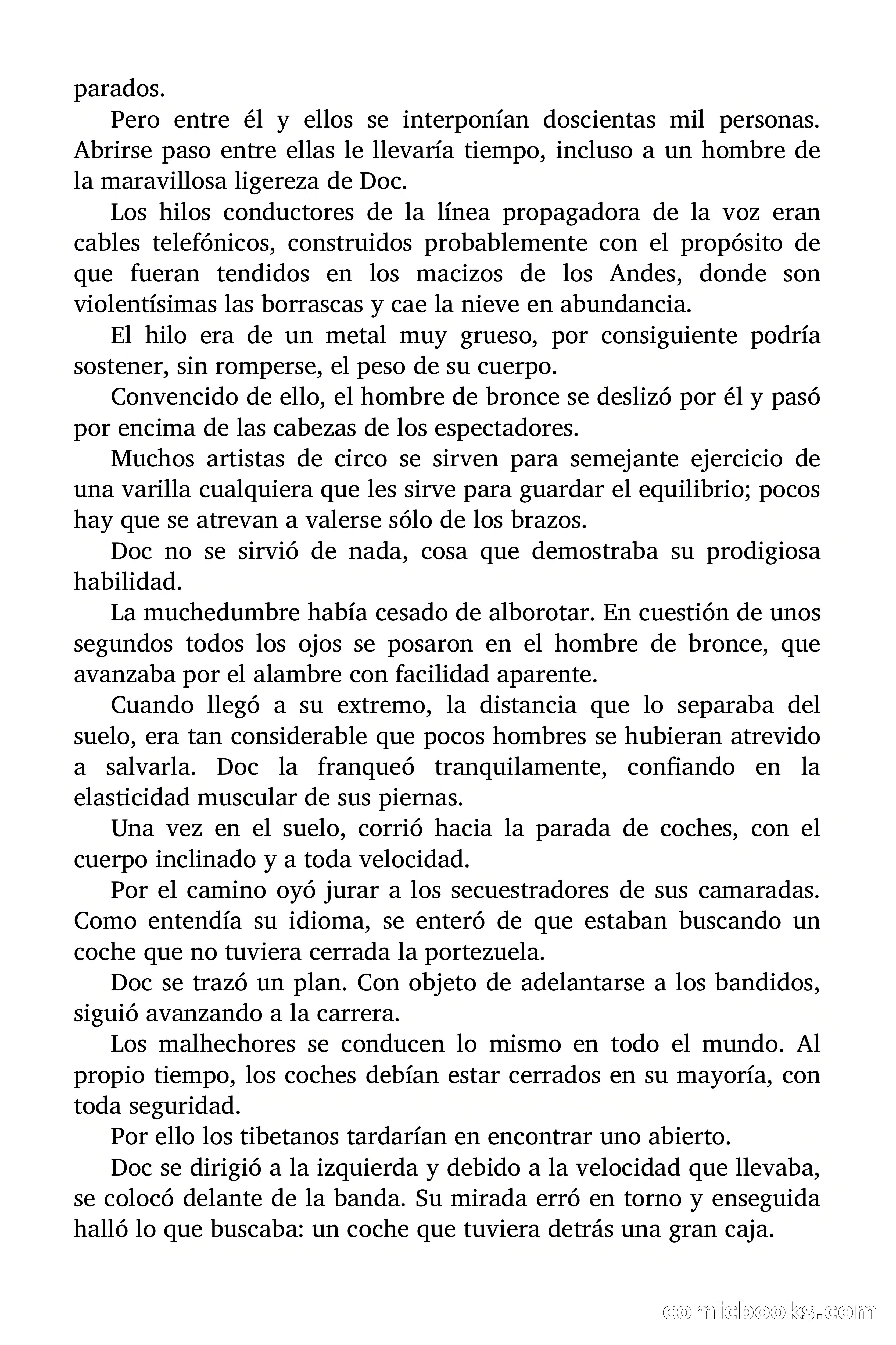 Doc Savage Magazine, 'Locura Azul' — page 21 of 175