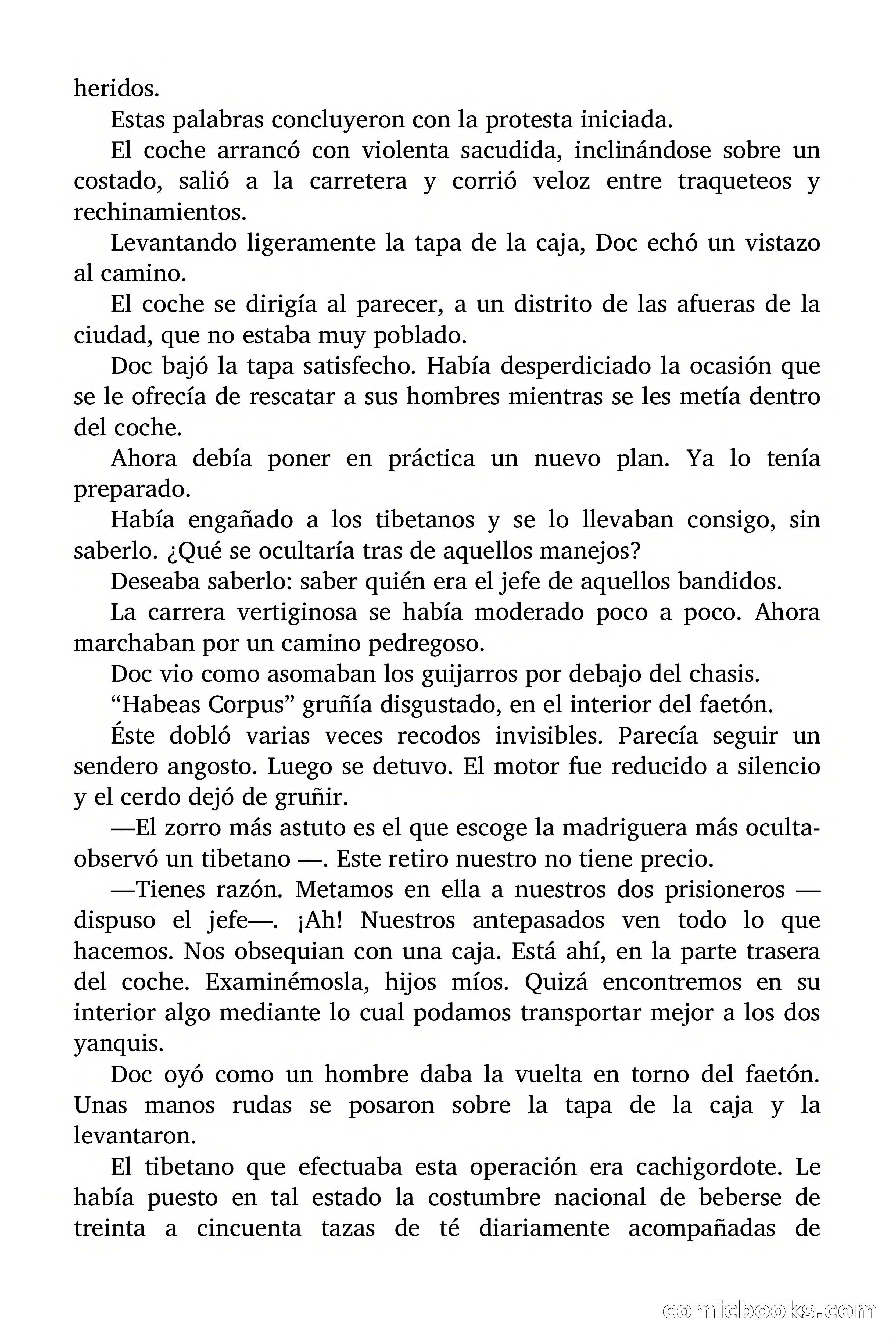 Doc Savage Magazine, 'Locura Azul' — page 24 of 175