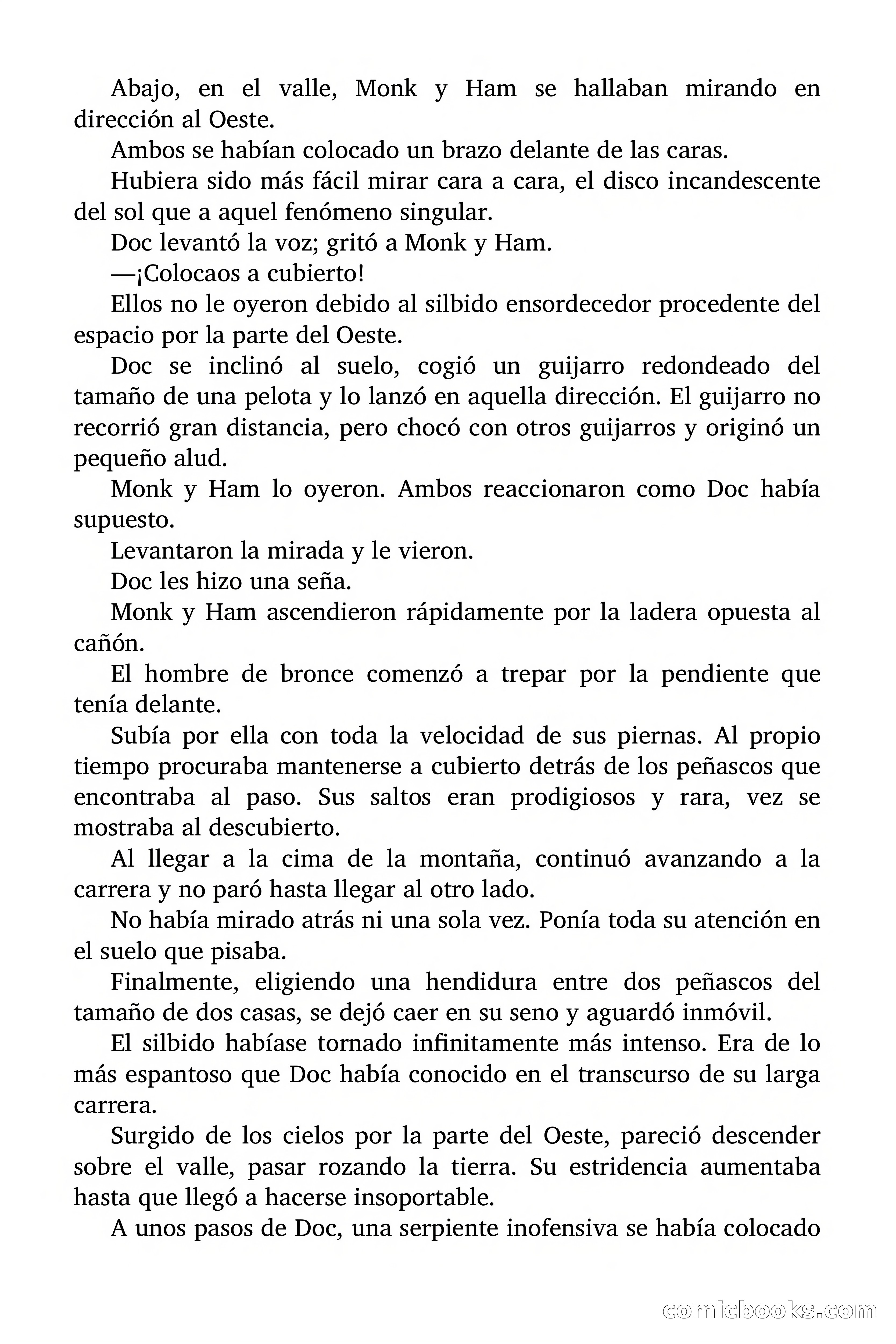 Doc Savage Magazine, 'Locura Azul' — page 29 of 175
