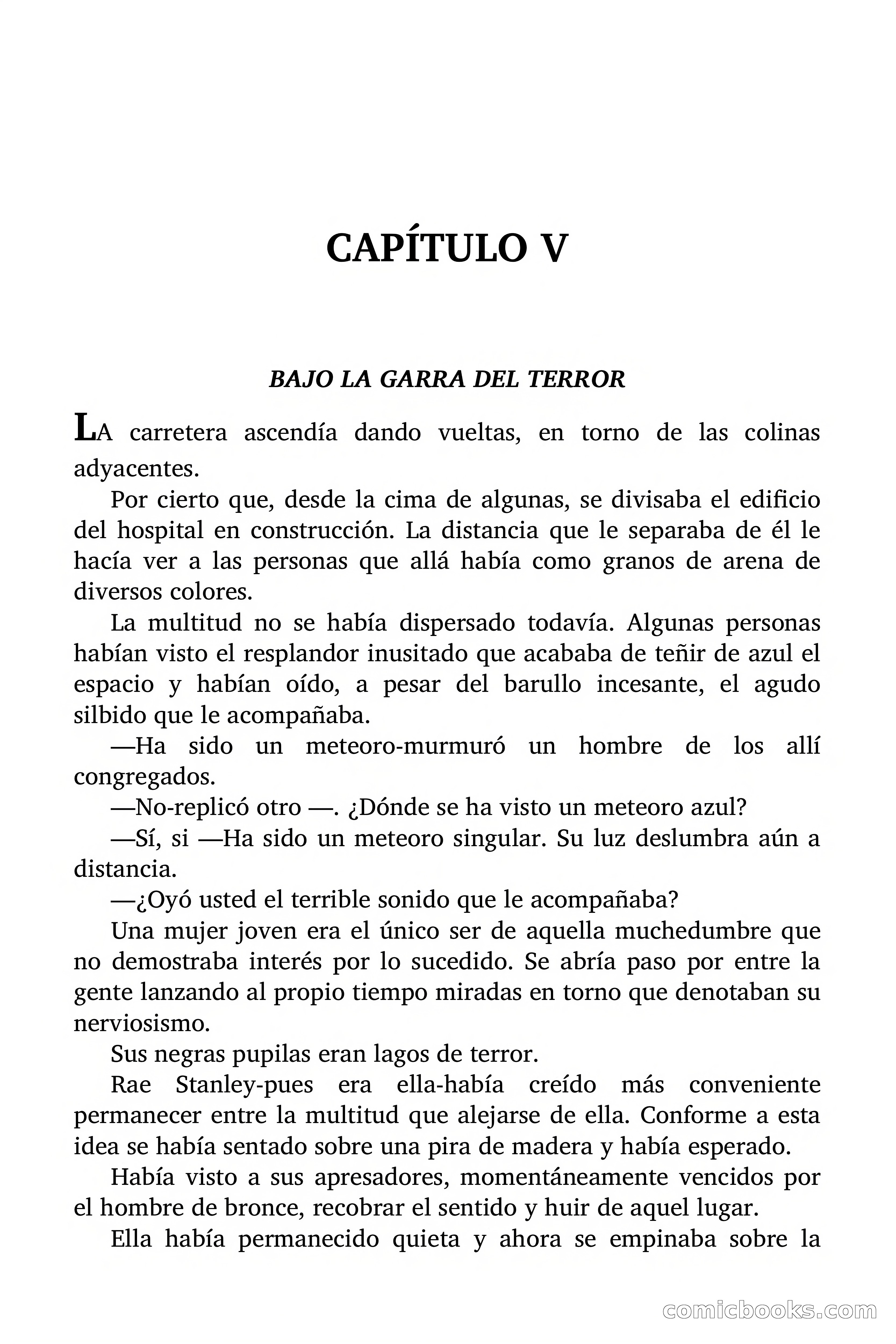 Doc Savage Magazine, 'Locura Azul' — page 34 of 175