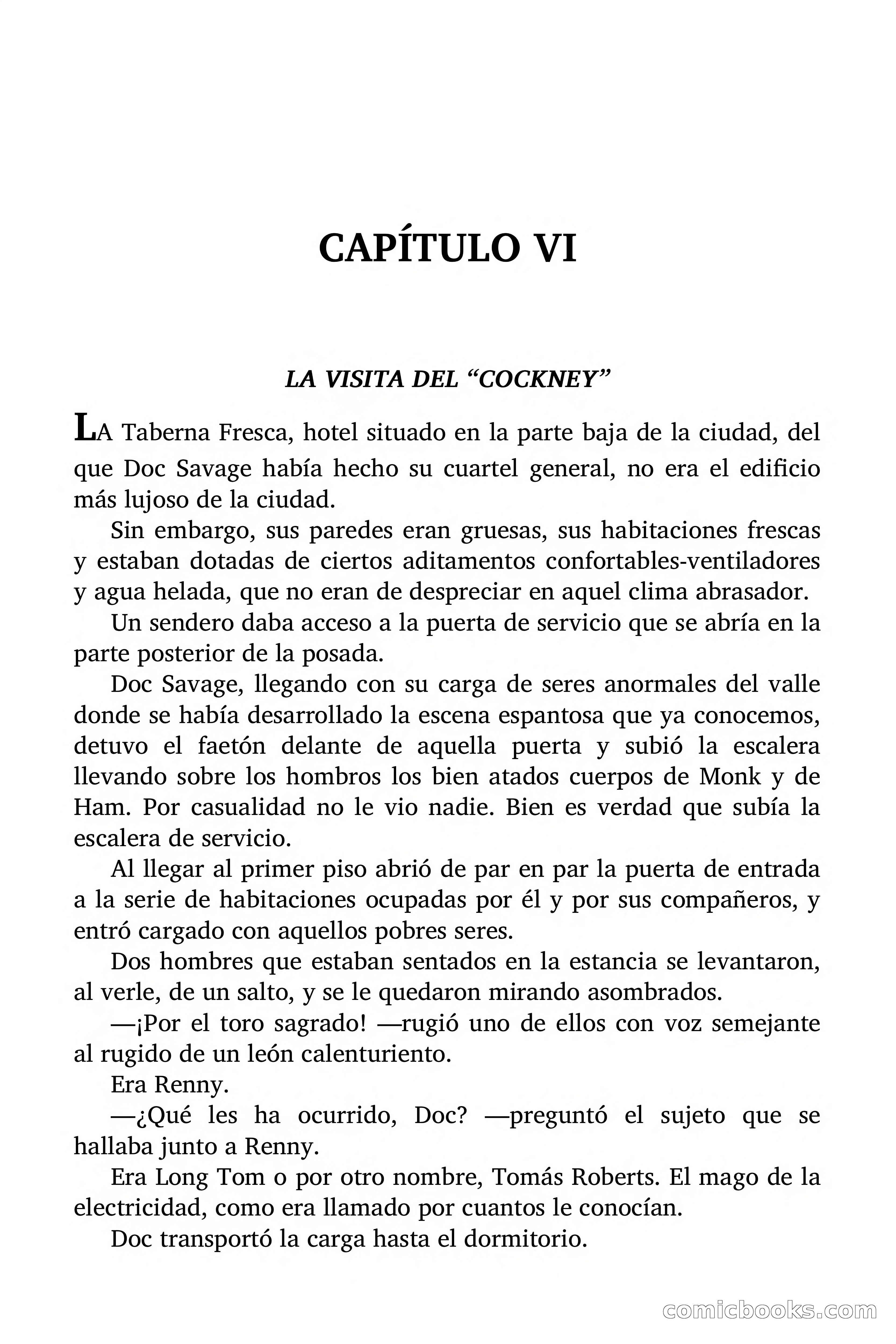 Doc Savage Magazine, 'Locura Azul' — page 41 of 175