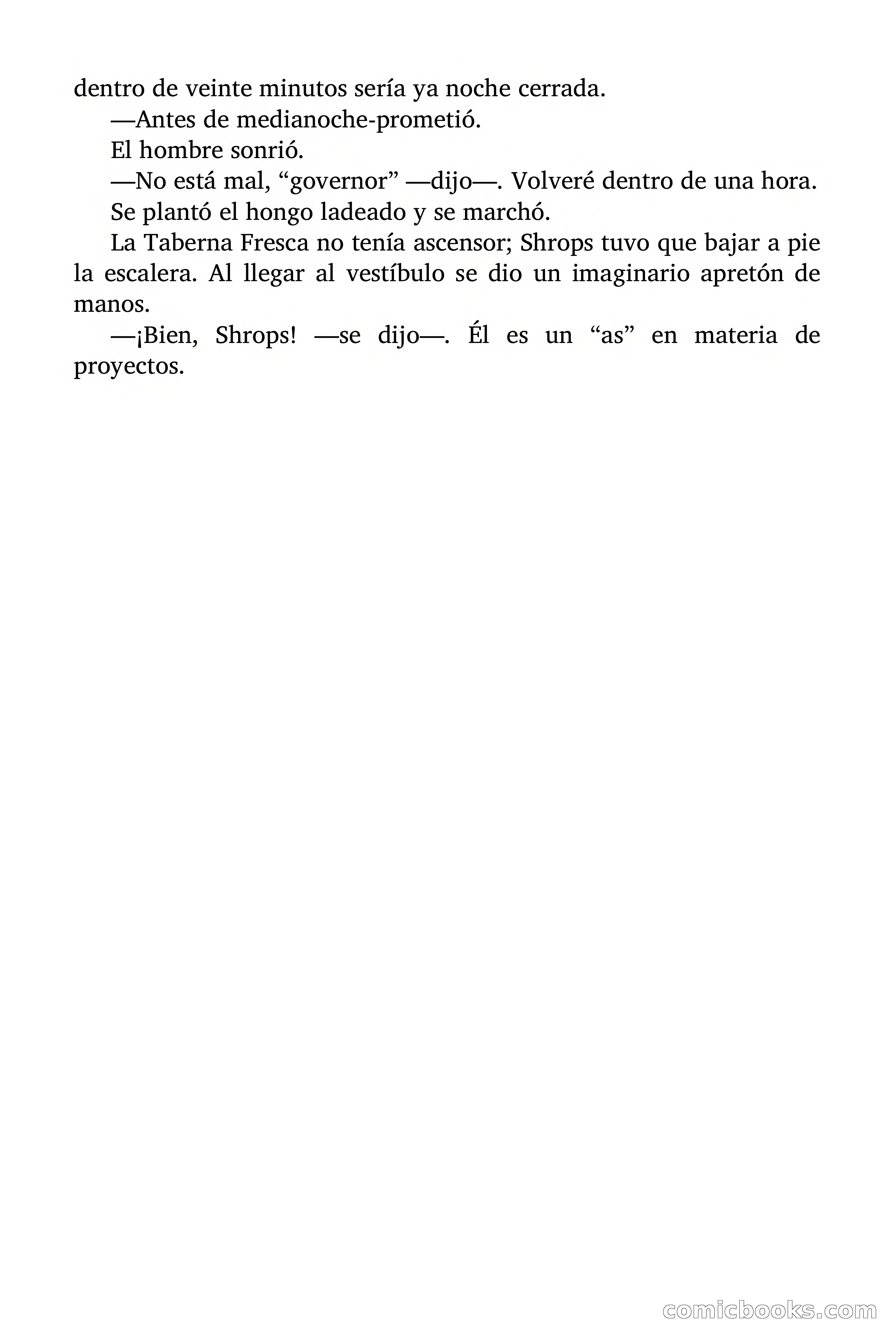 Doc Savage Magazine, 'Locura Azul' — page 50 of 175