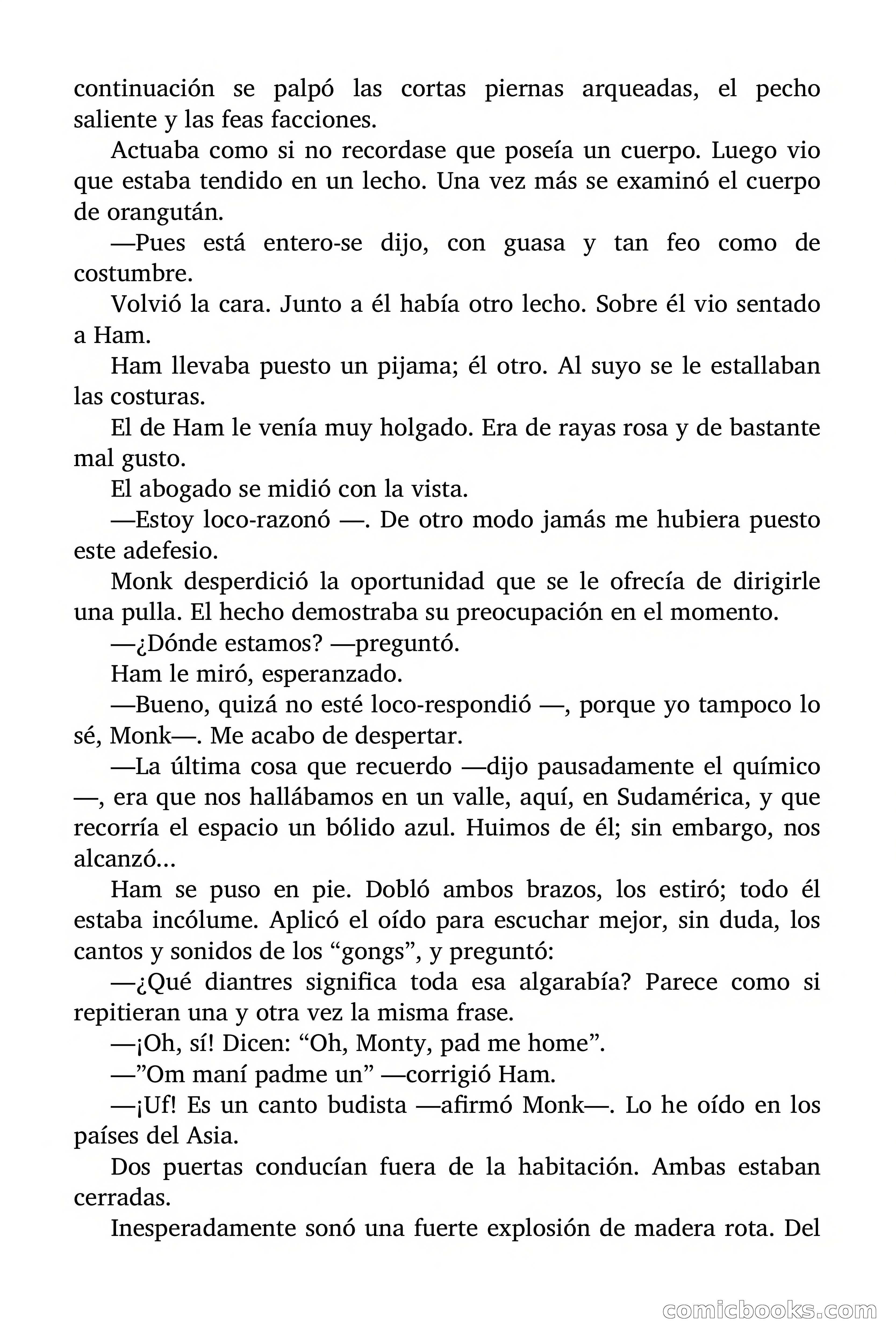 Doc Savage Magazine, 'Locura Azul' — page 69 of 175