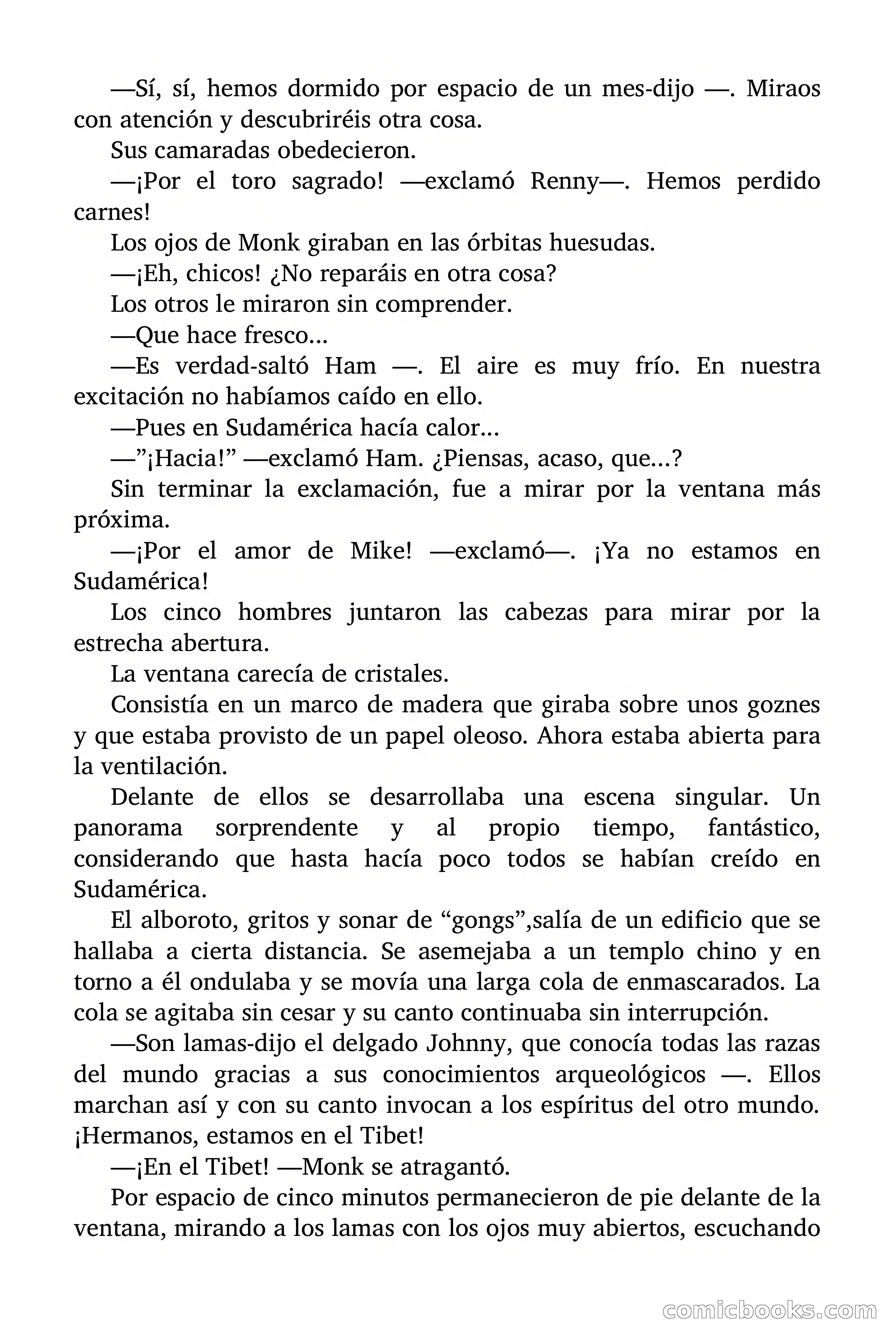 Doc Savage Magazine, 'Locura Azul' — page 71 of 175