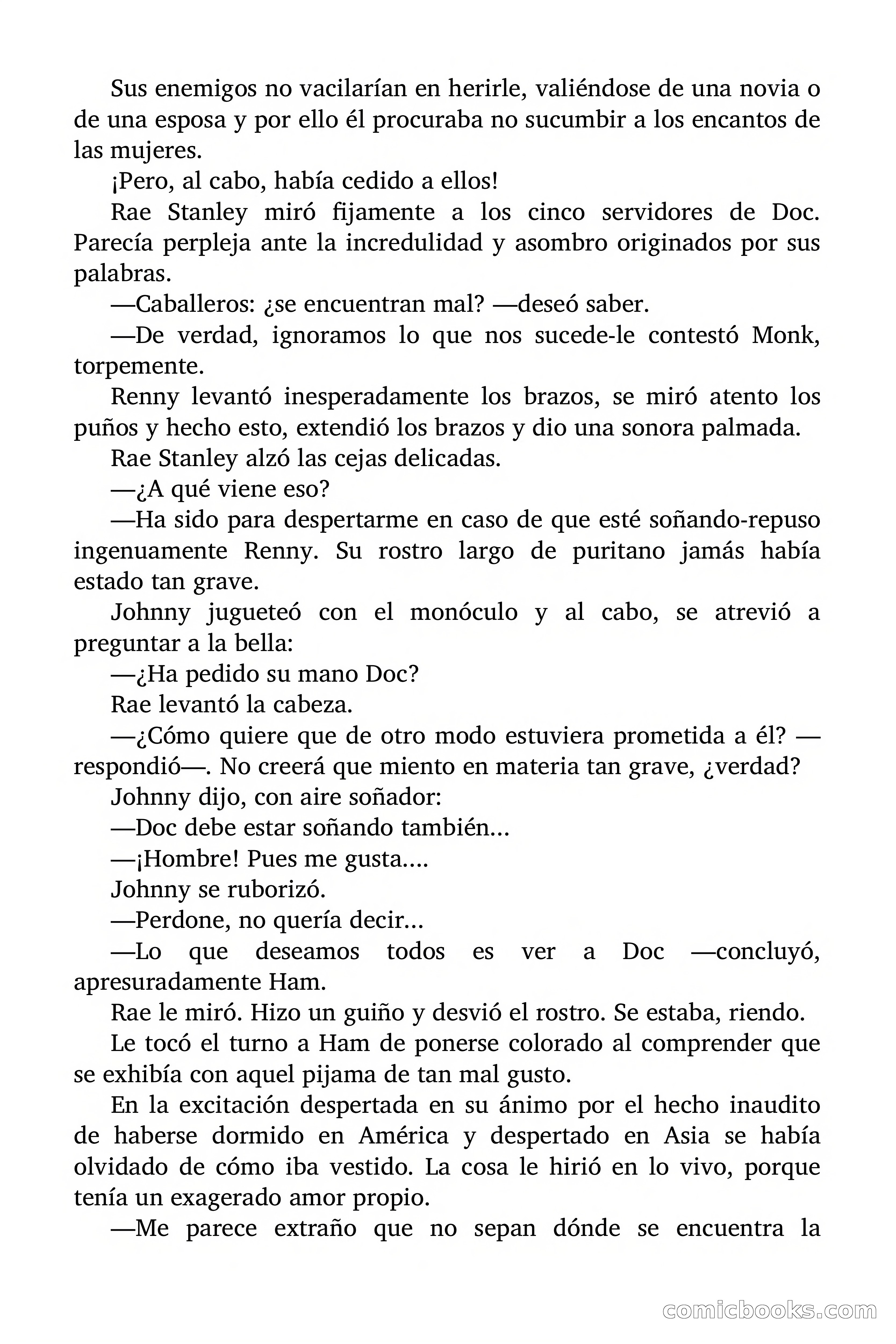 Doc Savage Magazine, 'Locura Azul' — page 75 of 175