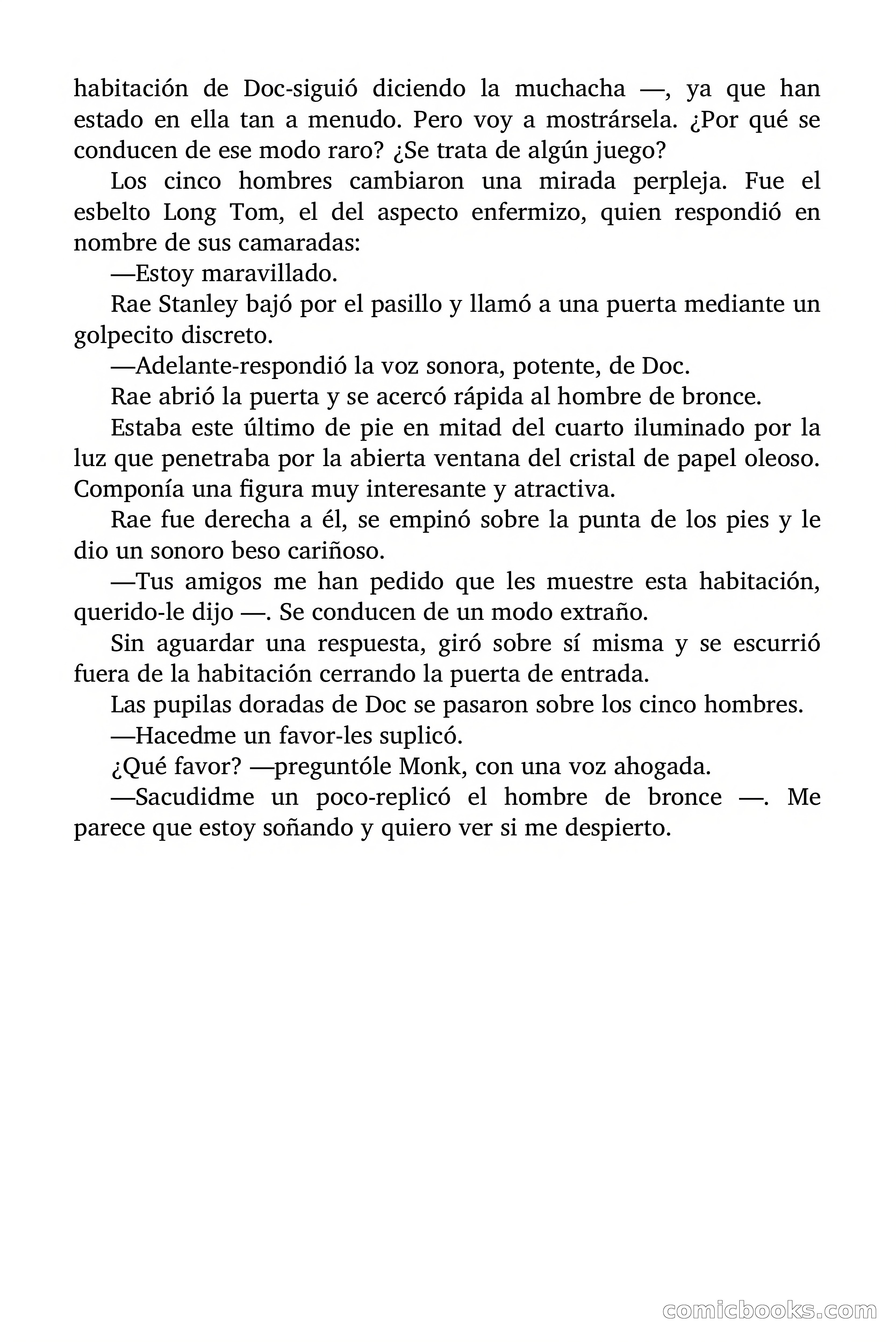 Doc Savage Magazine, 'Locura Azul' — page 76 of 175