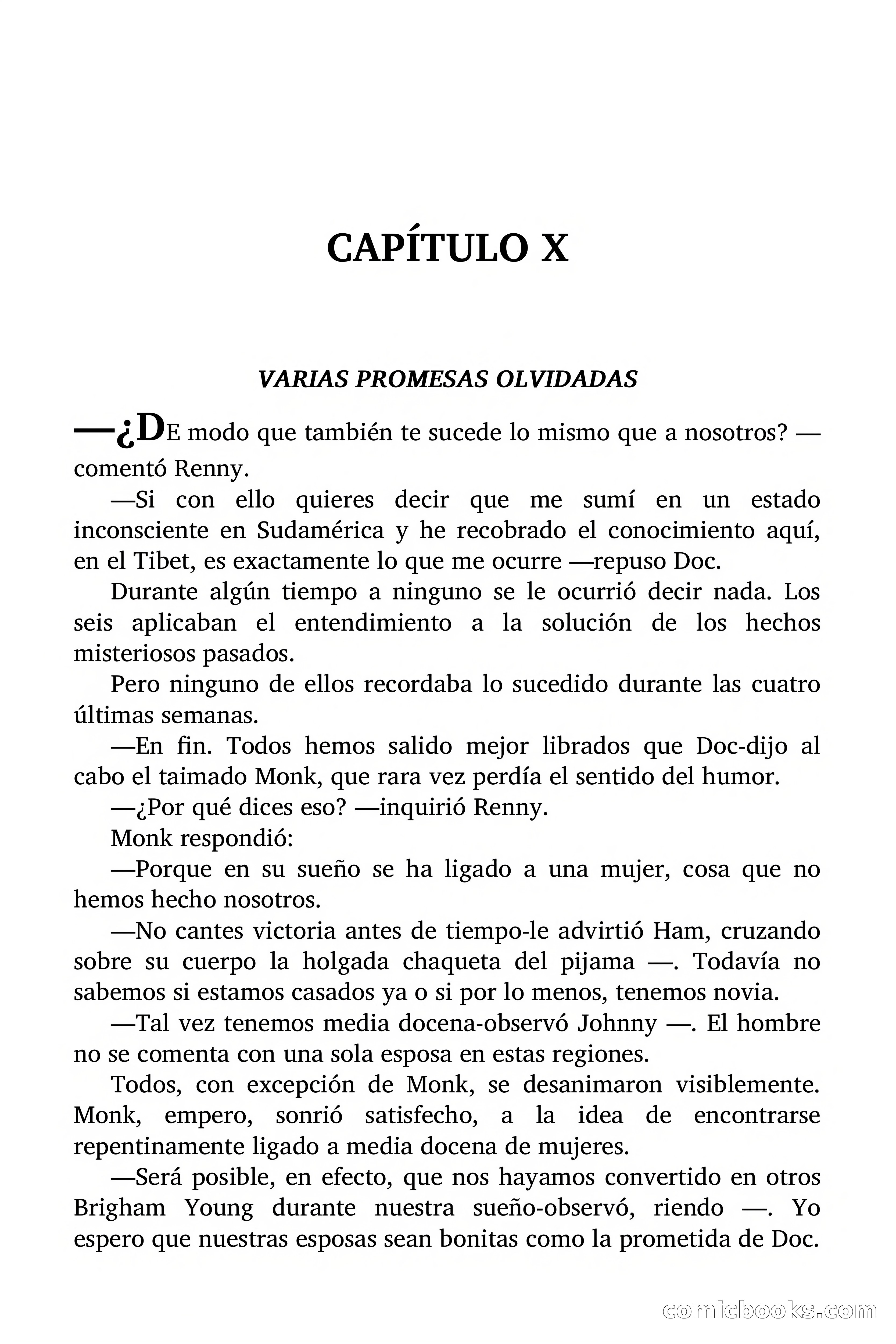 Doc Savage Magazine, 'Locura Azul' — page 77 of 175