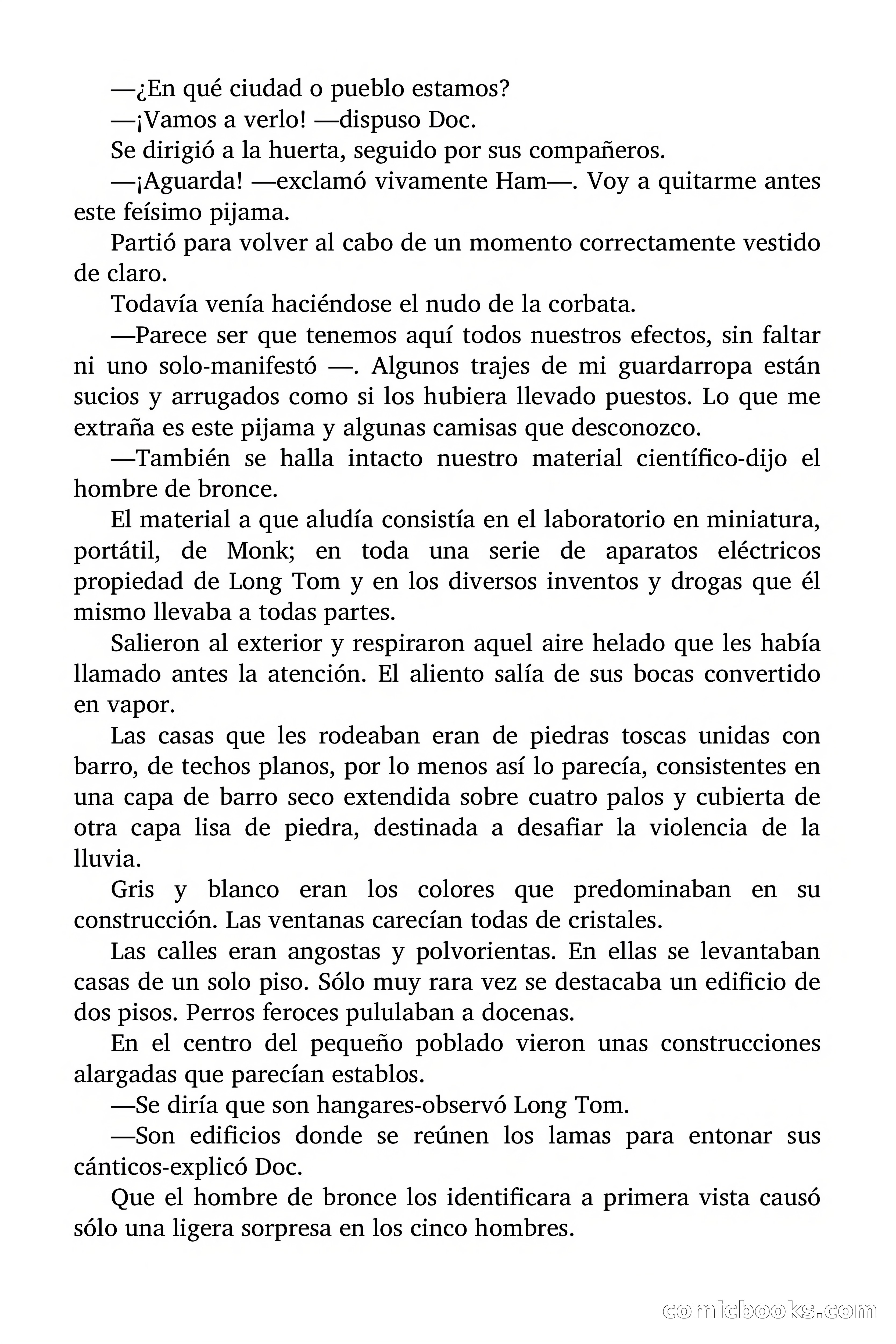 Doc Savage Magazine, 'Locura Azul' — page 79 of 175