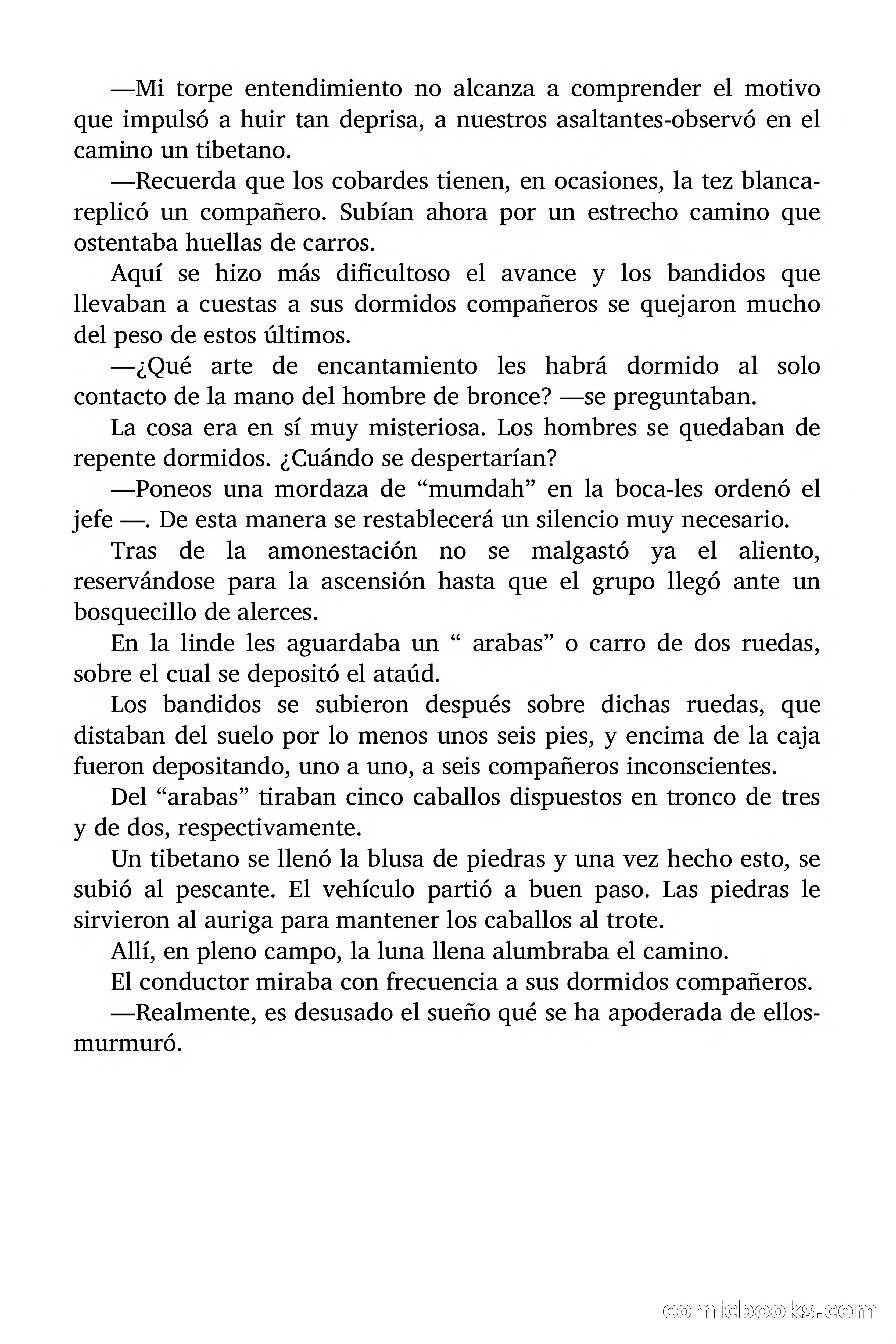 Doc Savage Magazine, 'Locura Azul' — page 105 of 175