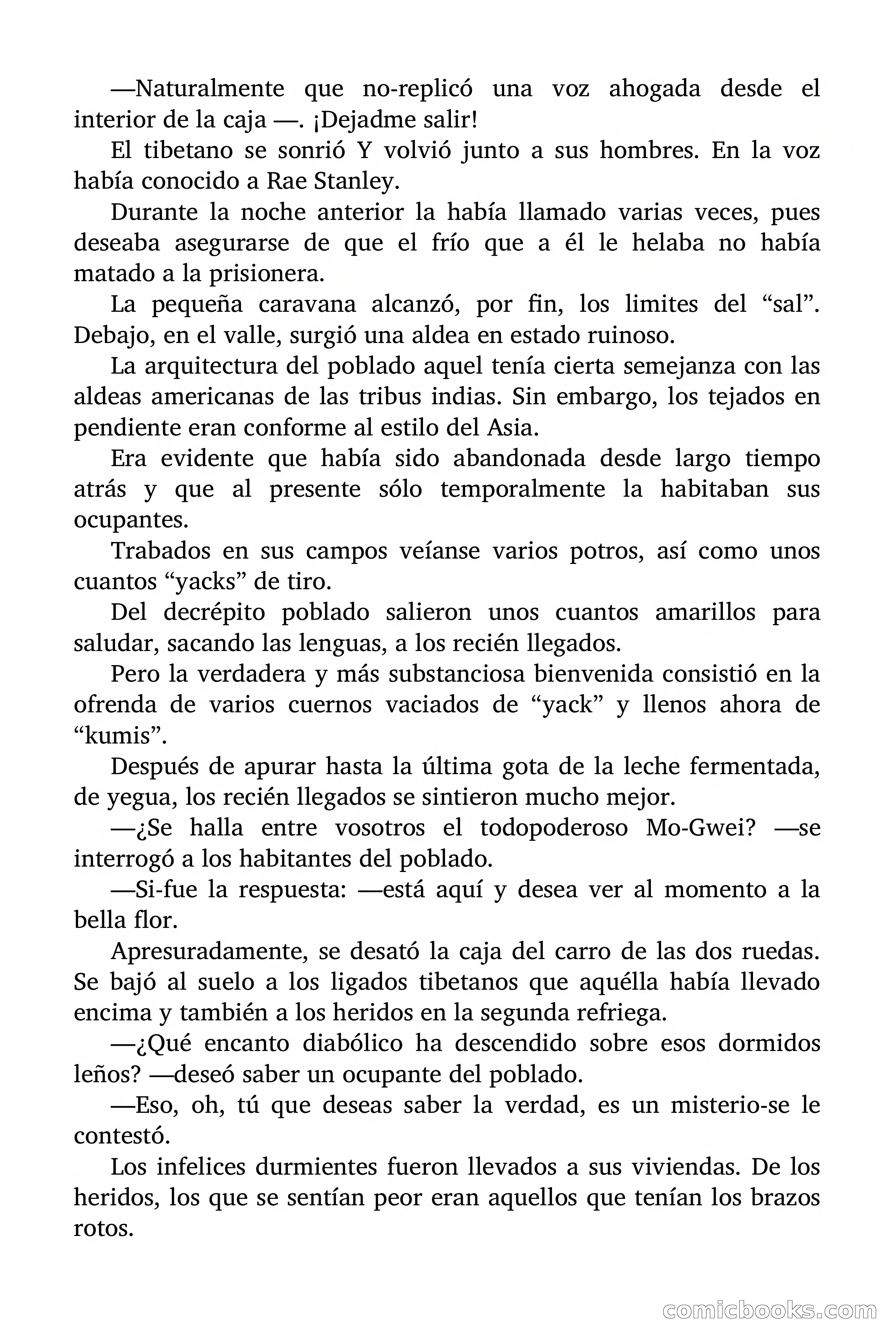 Doc Savage Magazine, 'Locura Azul' — page 107 of 175