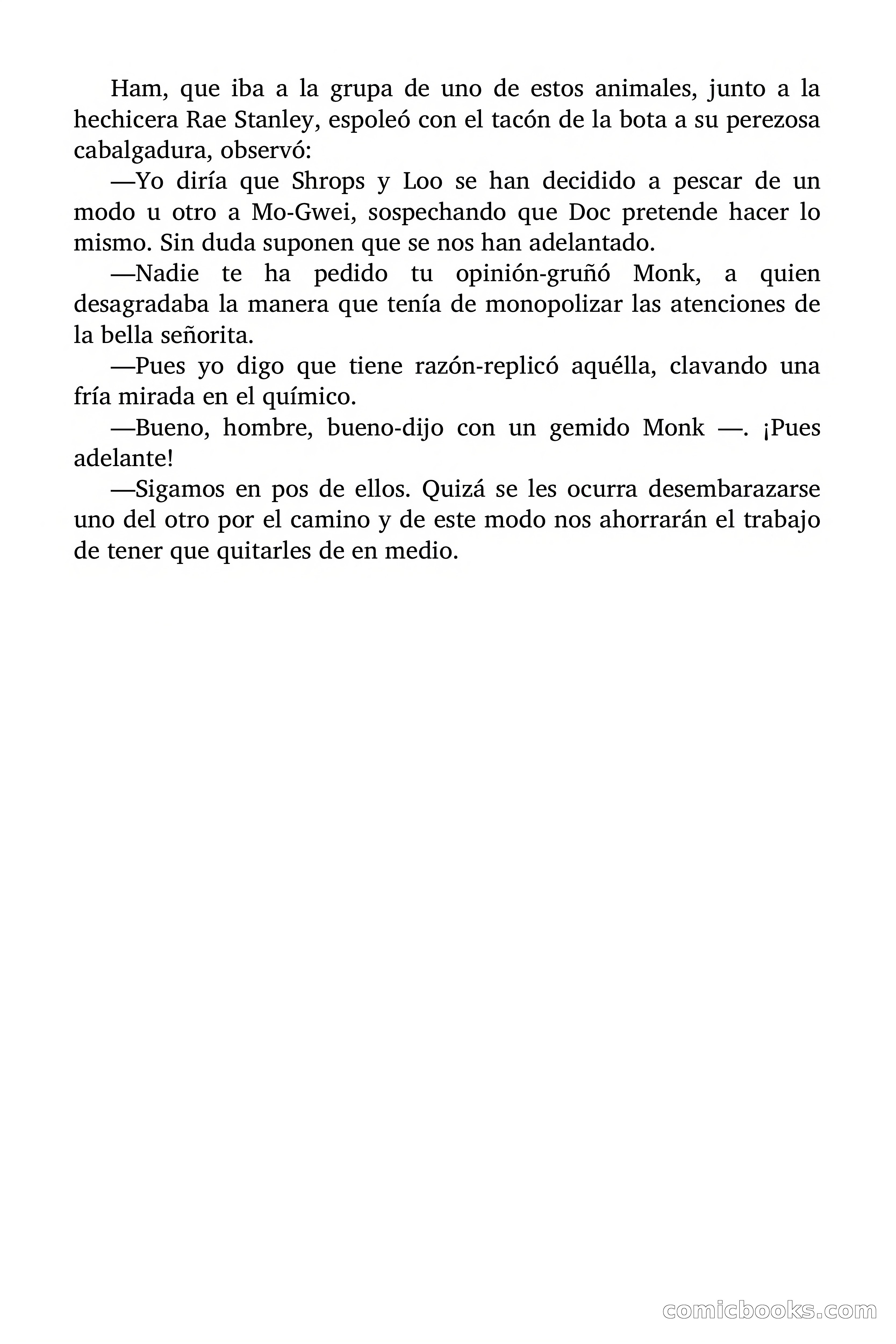 Doc Savage Magazine, 'Locura Azul' — page 131 of 175