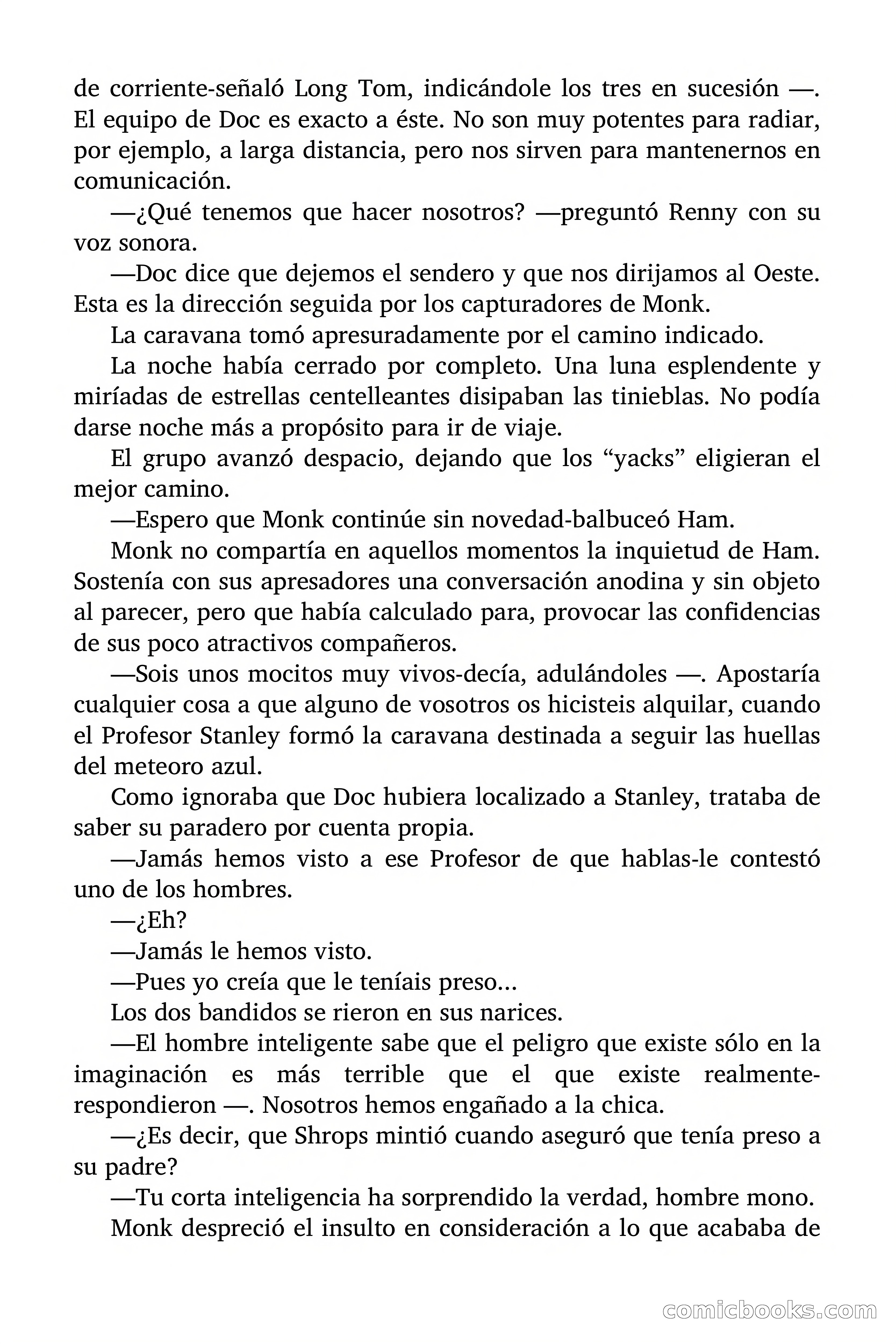 Doc Savage Magazine, 'Locura Azul' — page 137 of 175