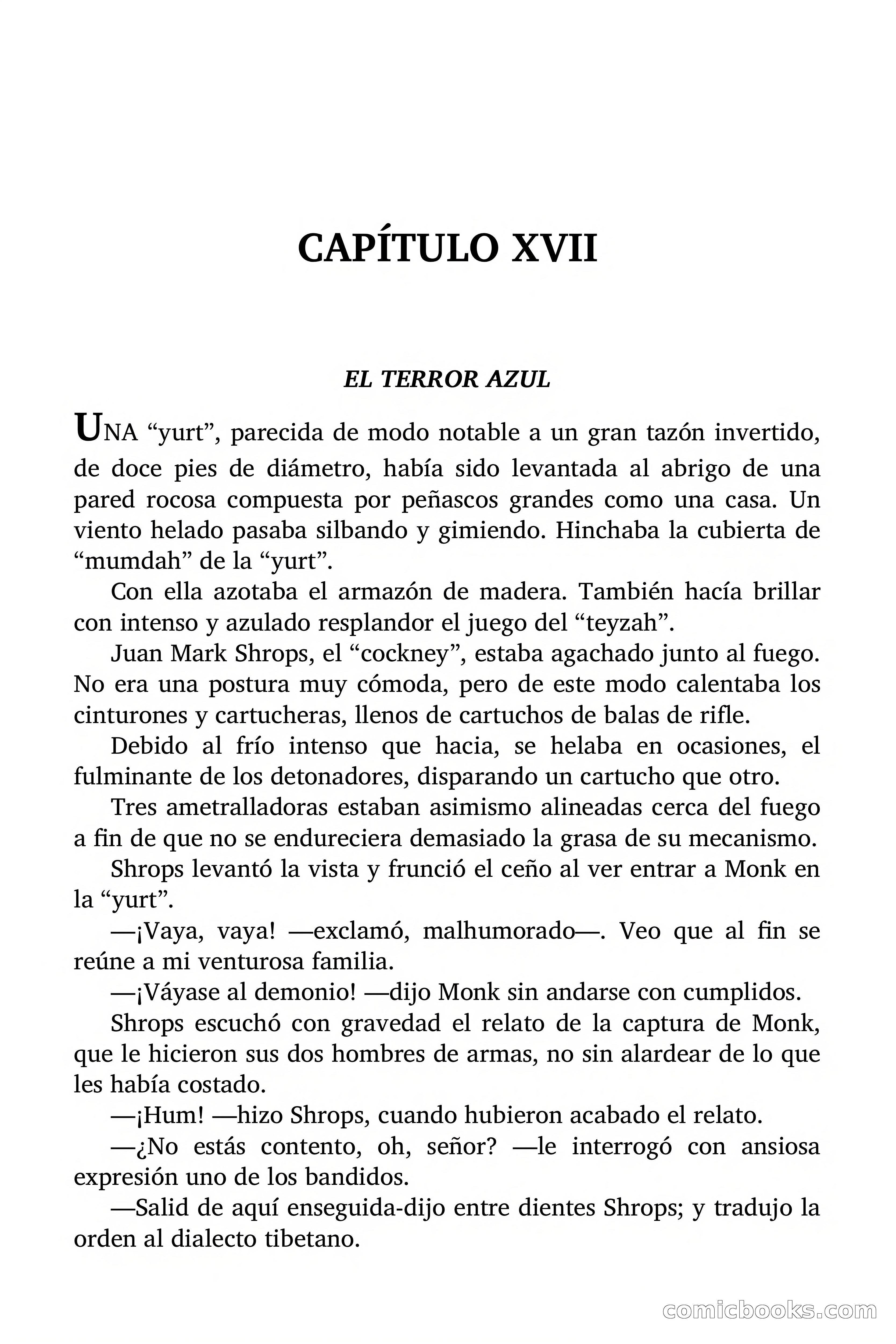 Doc Savage Magazine, 'Locura Azul' — page 141 of 175