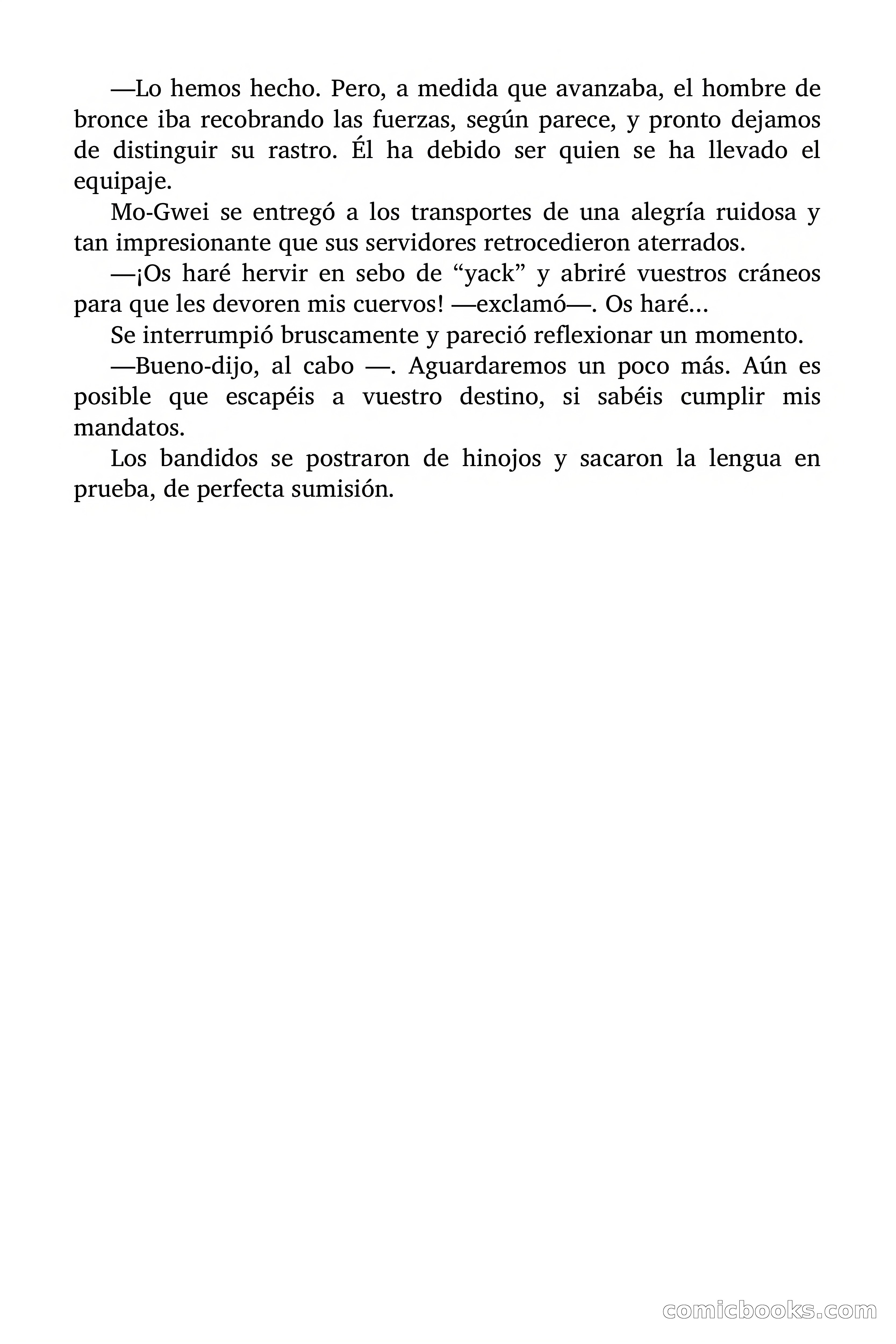 Doc Savage Magazine, 'Locura Azul' — page 155 of 175