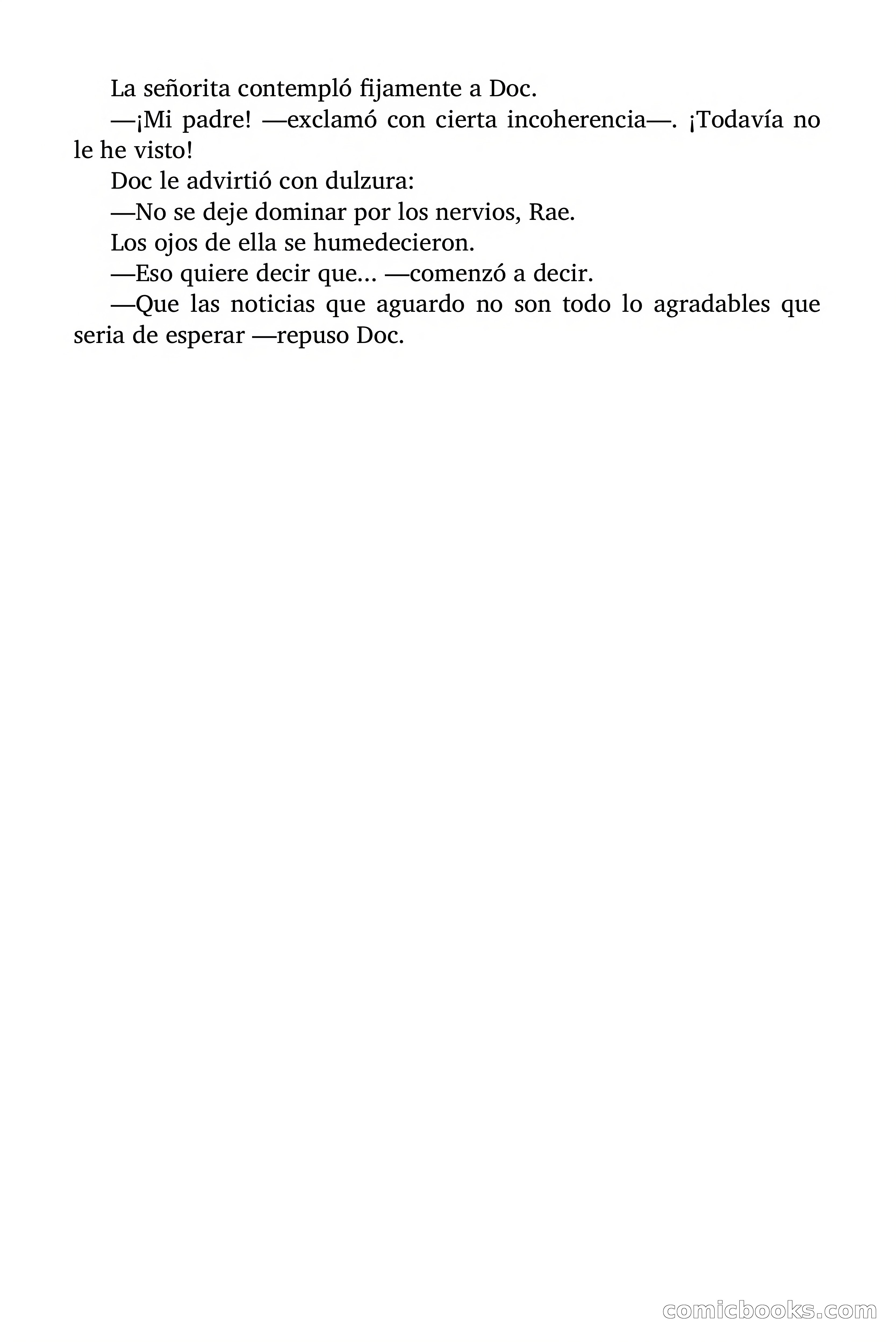 Doc Savage Magazine, 'Locura Azul' — page 171 of 175