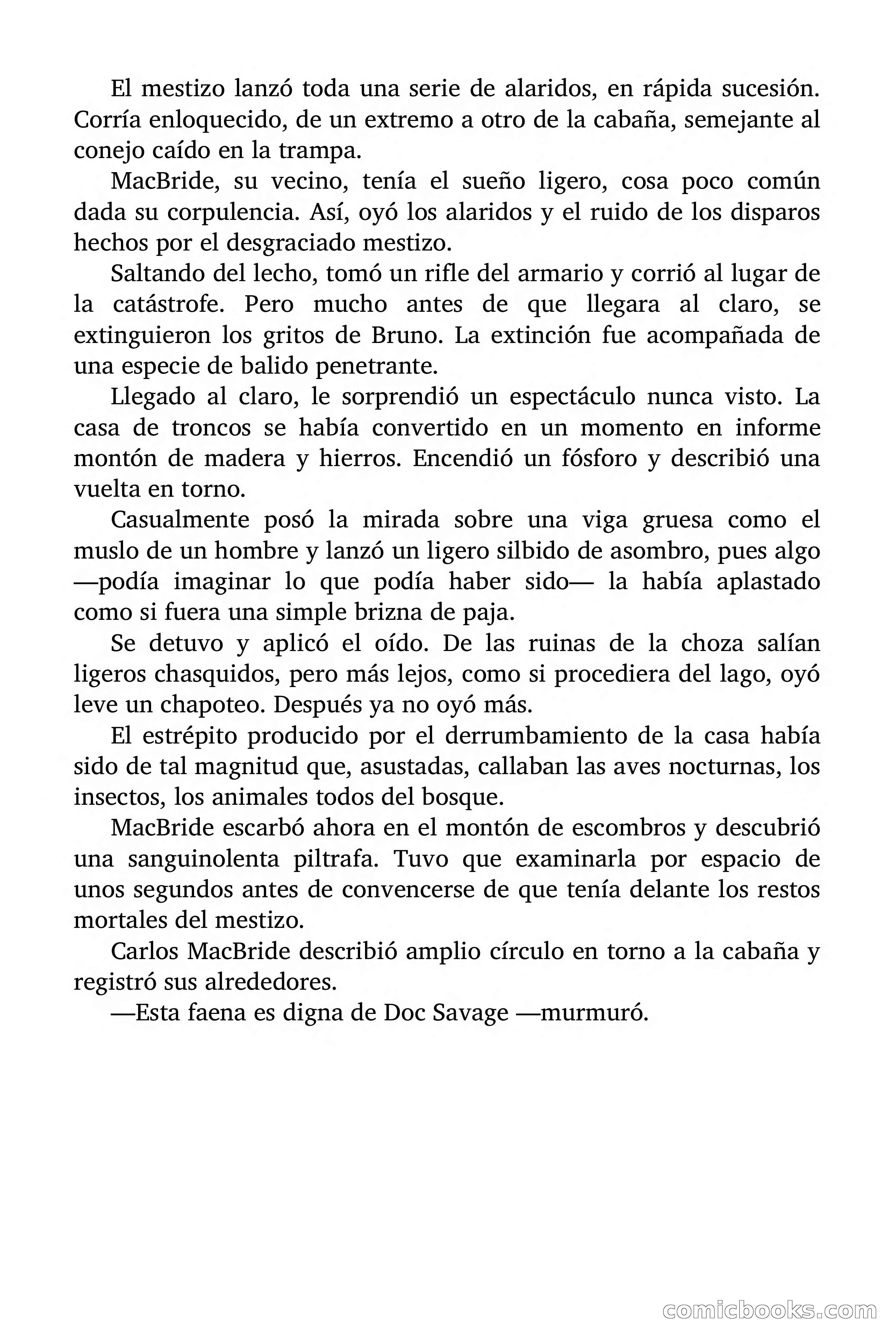 Doc Savage: Los Monstruos — page 16 of 171