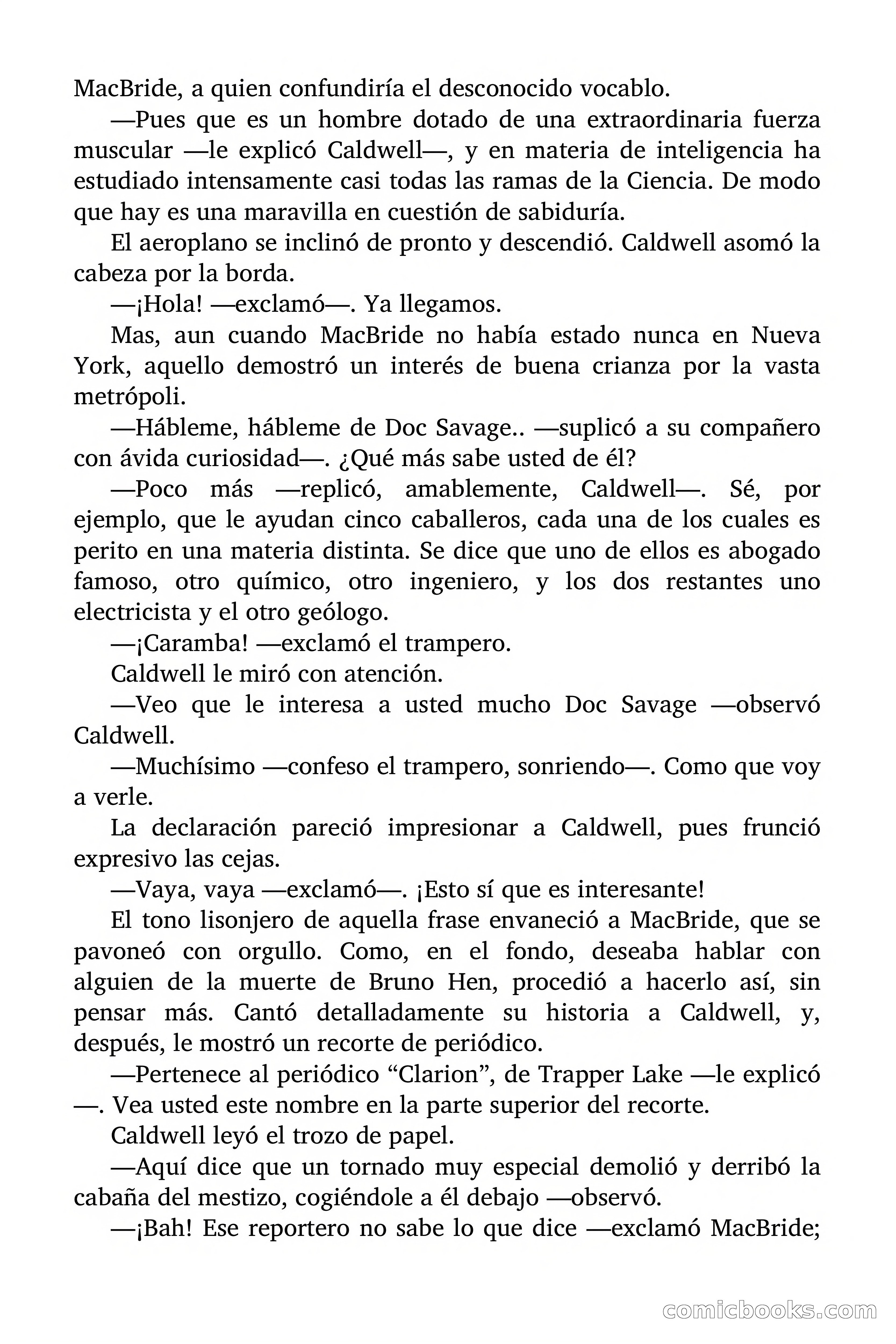 Doc Savage: Los Monstruos — page 19 of 171