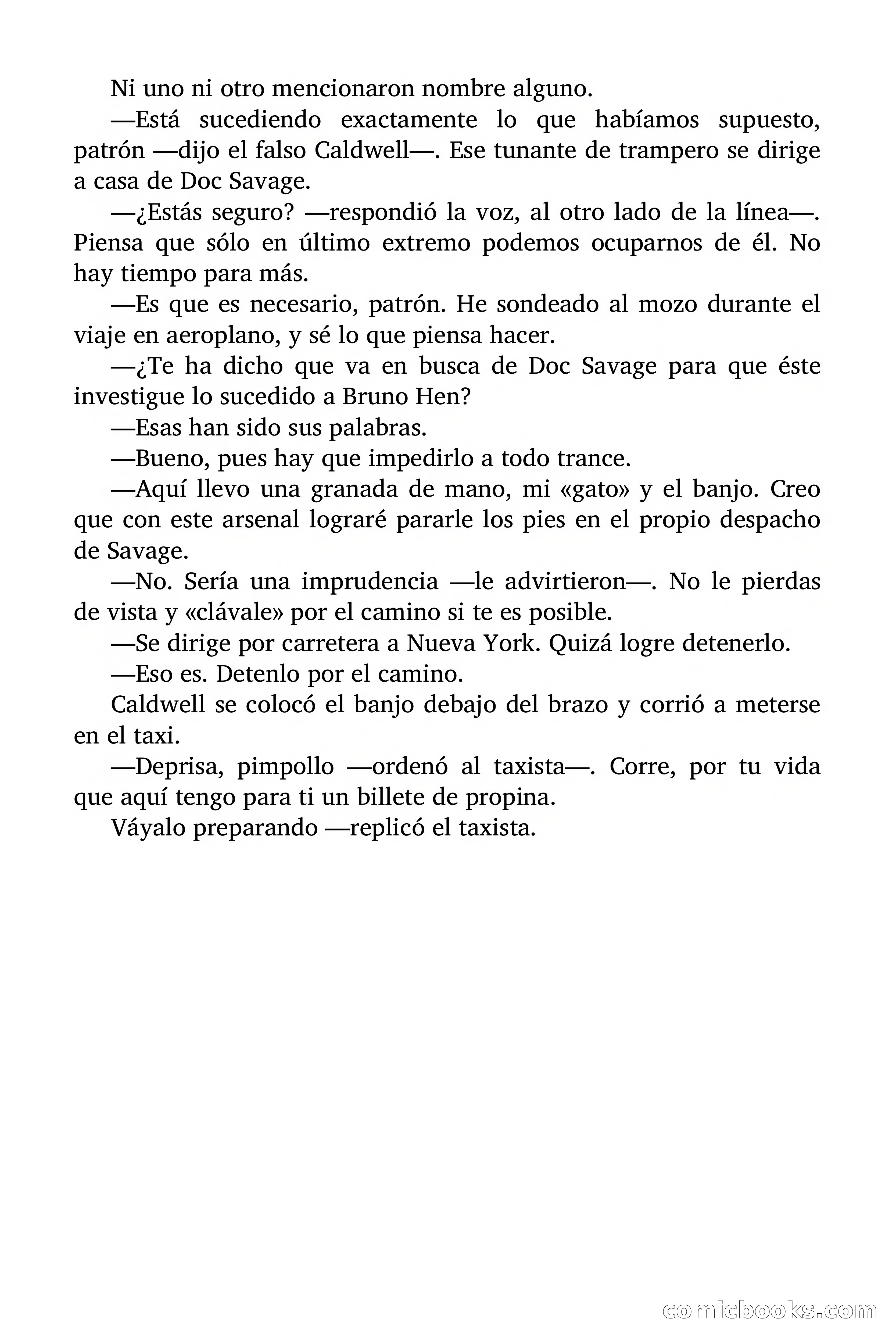 Doc Savage: Los Monstruos — page 22 of 171