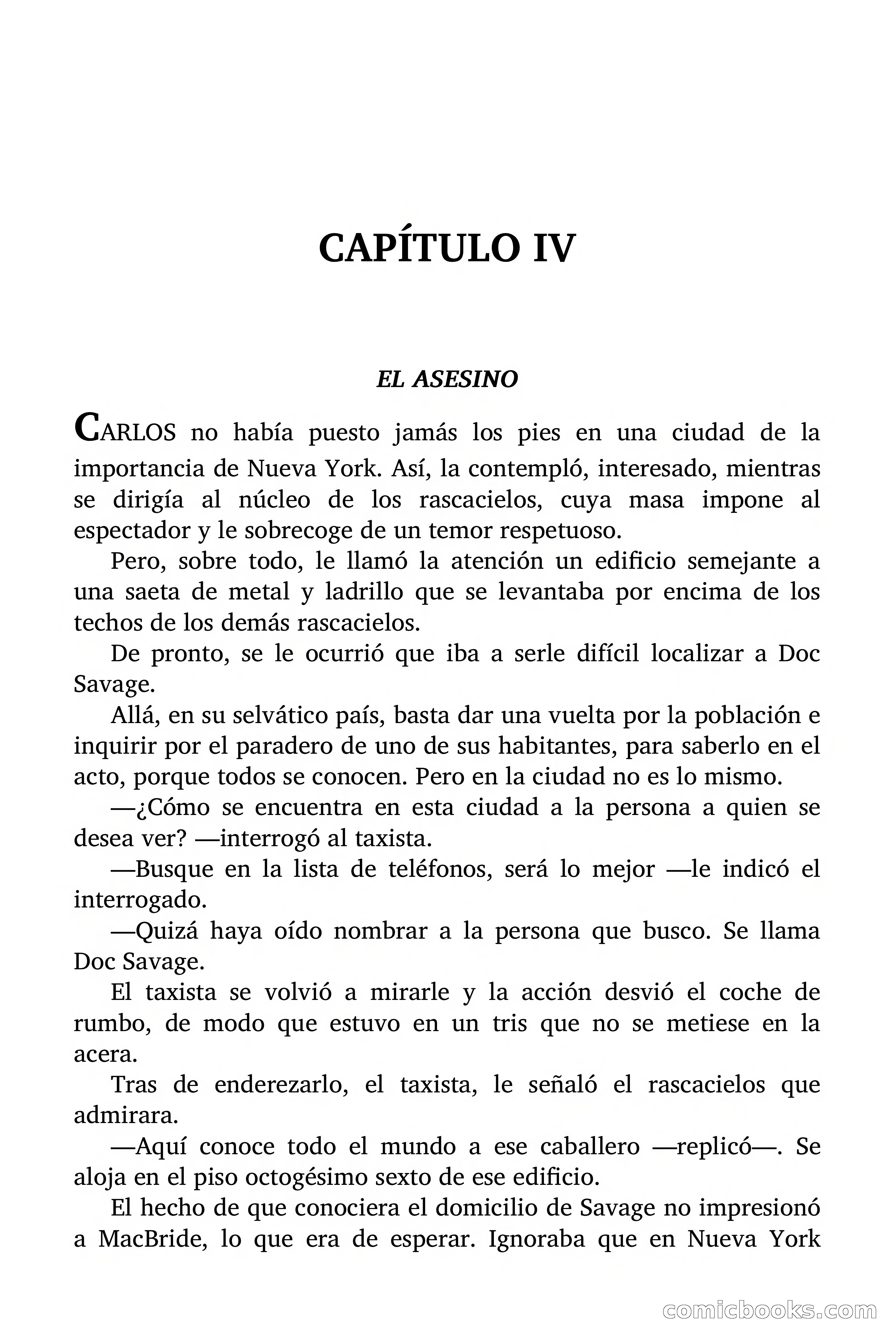 Doc Savage: Los Monstruos — page 23 of 171