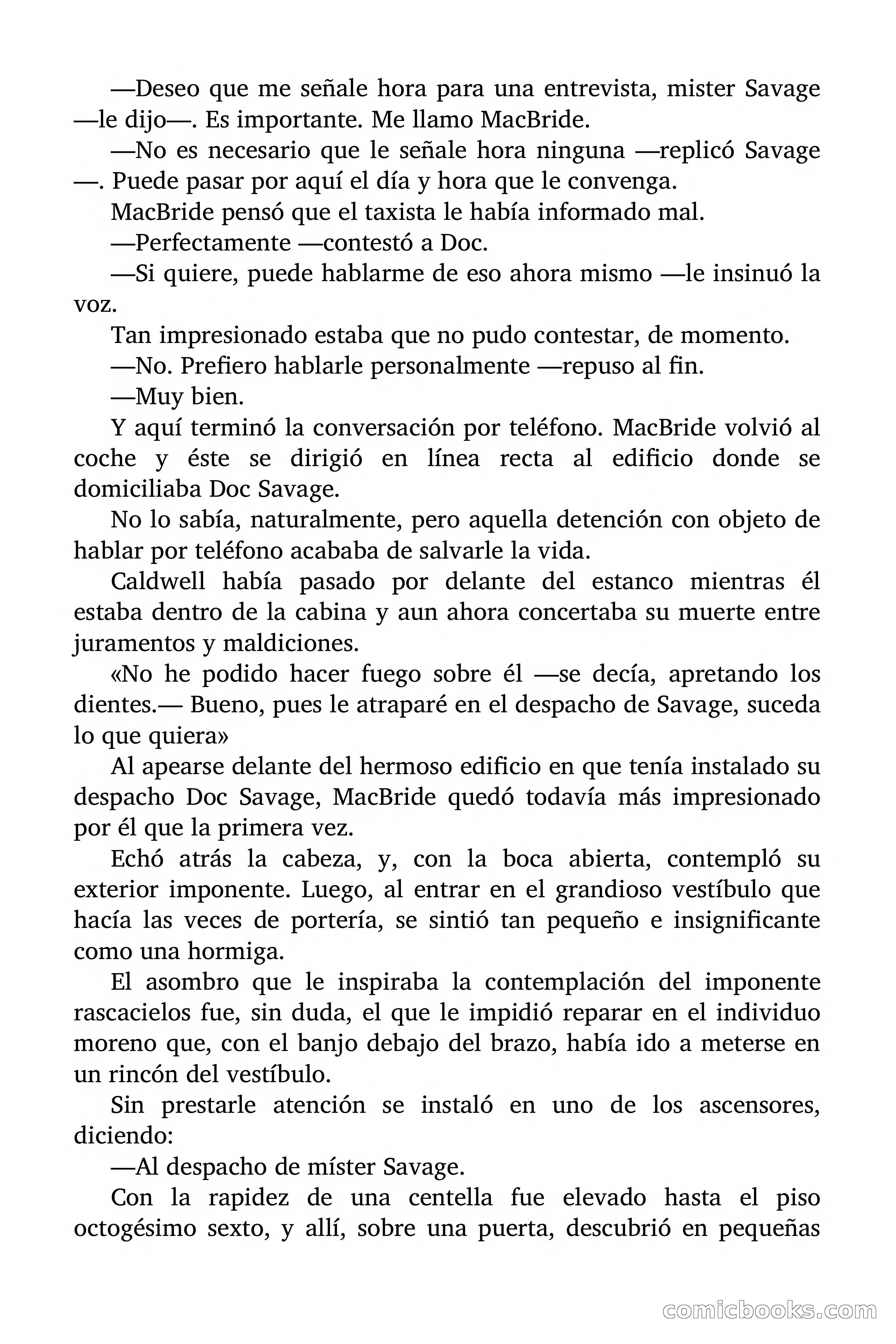 Doc Savage: Los Monstruos — page 25 of 171