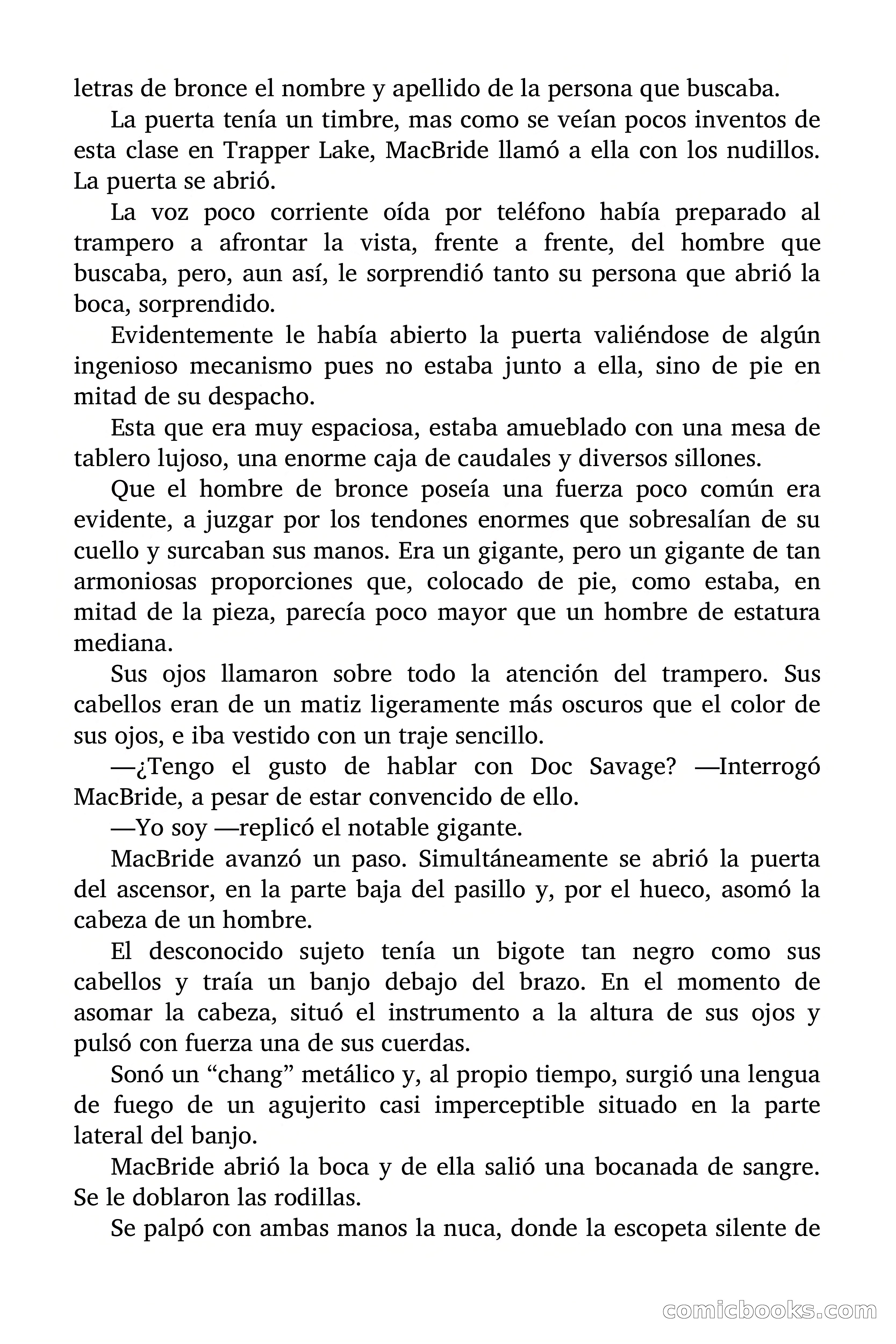 Doc Savage: Los Monstruos — page 26 of 171