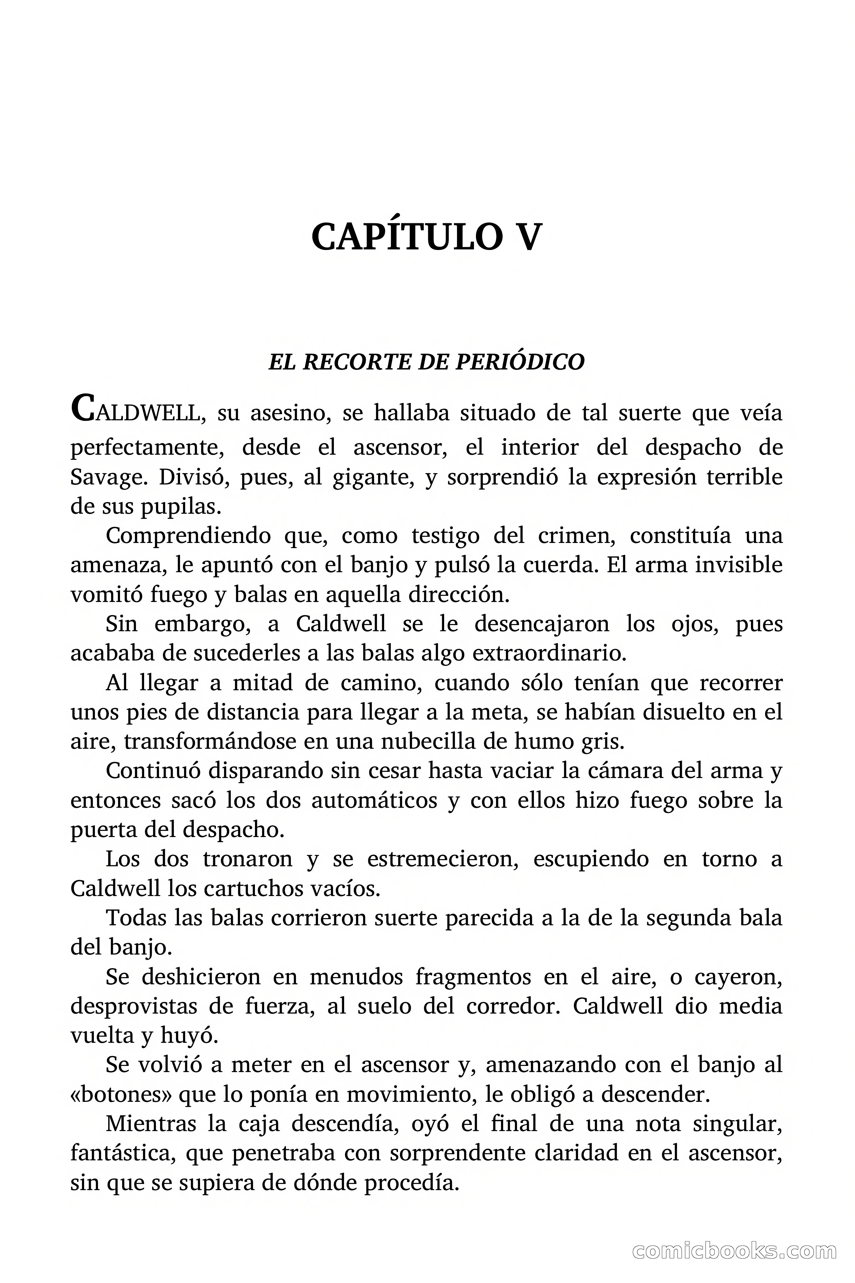 Doc Savage: Los Monstruos — page 28 of 171