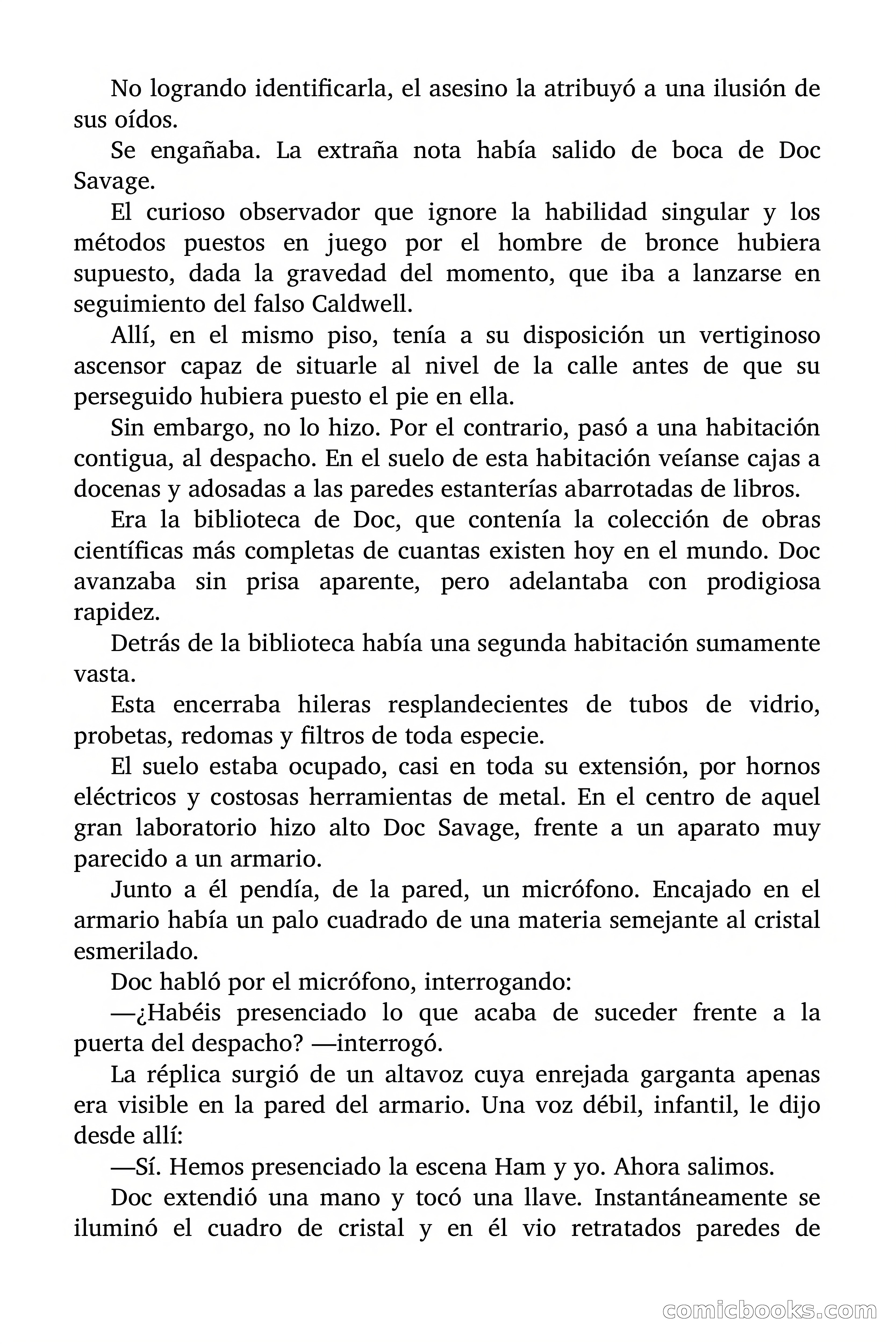 Doc Savage: Los Monstruos — page 29 of 171