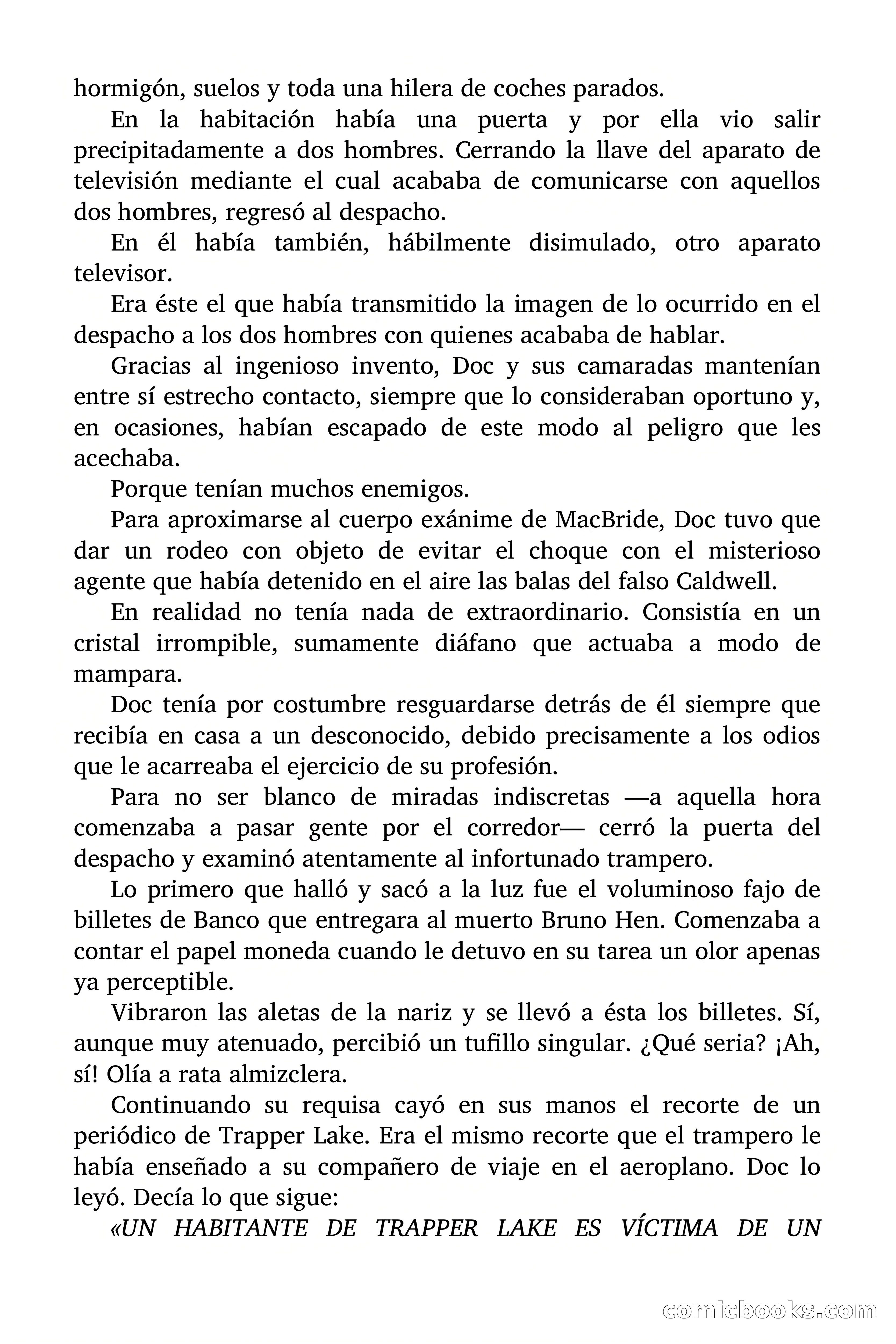 Doc Savage: Los Monstruos — page 30 of 171
