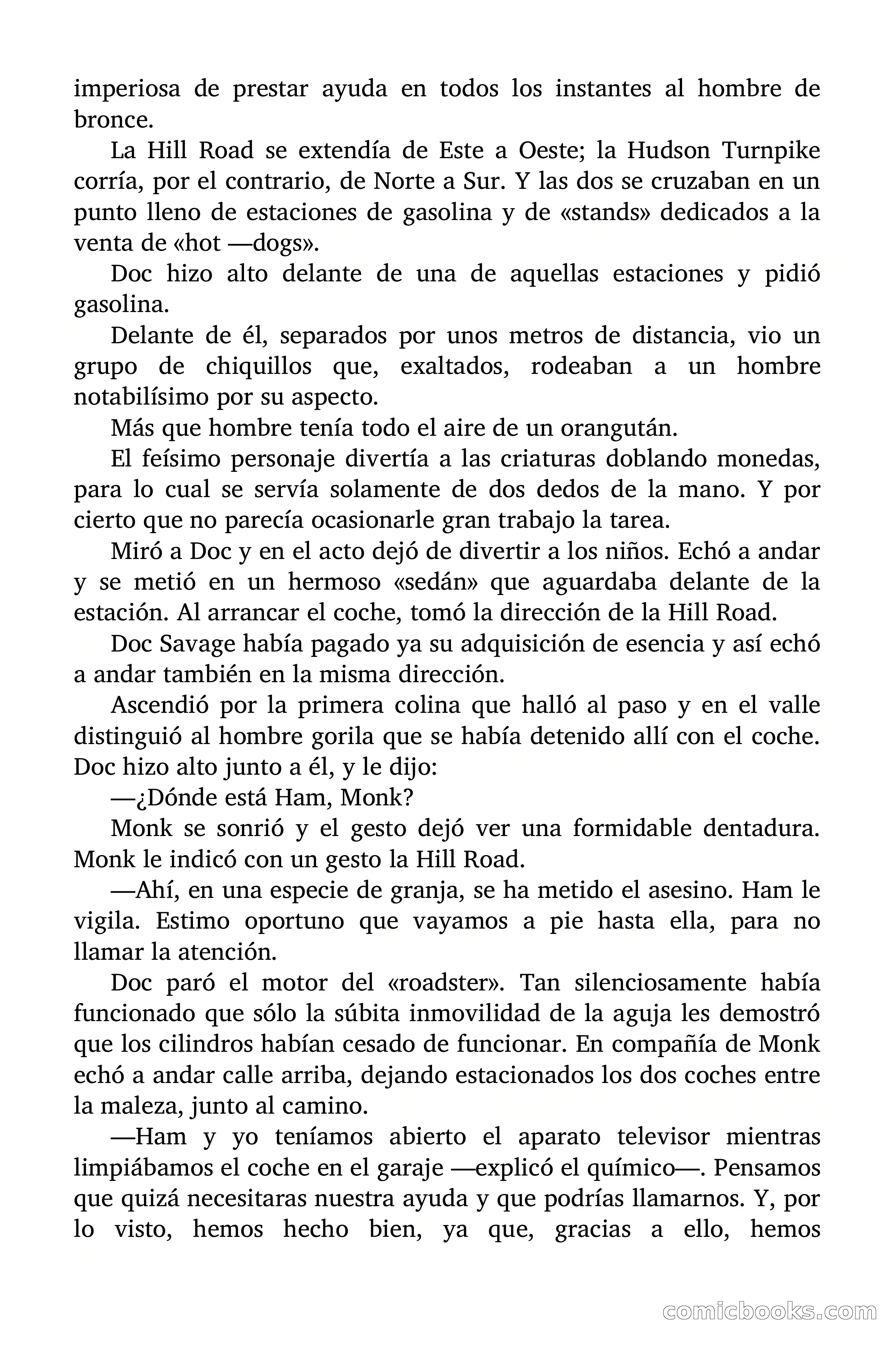 Doc Savage: Los Monstruos — page 34 of 171