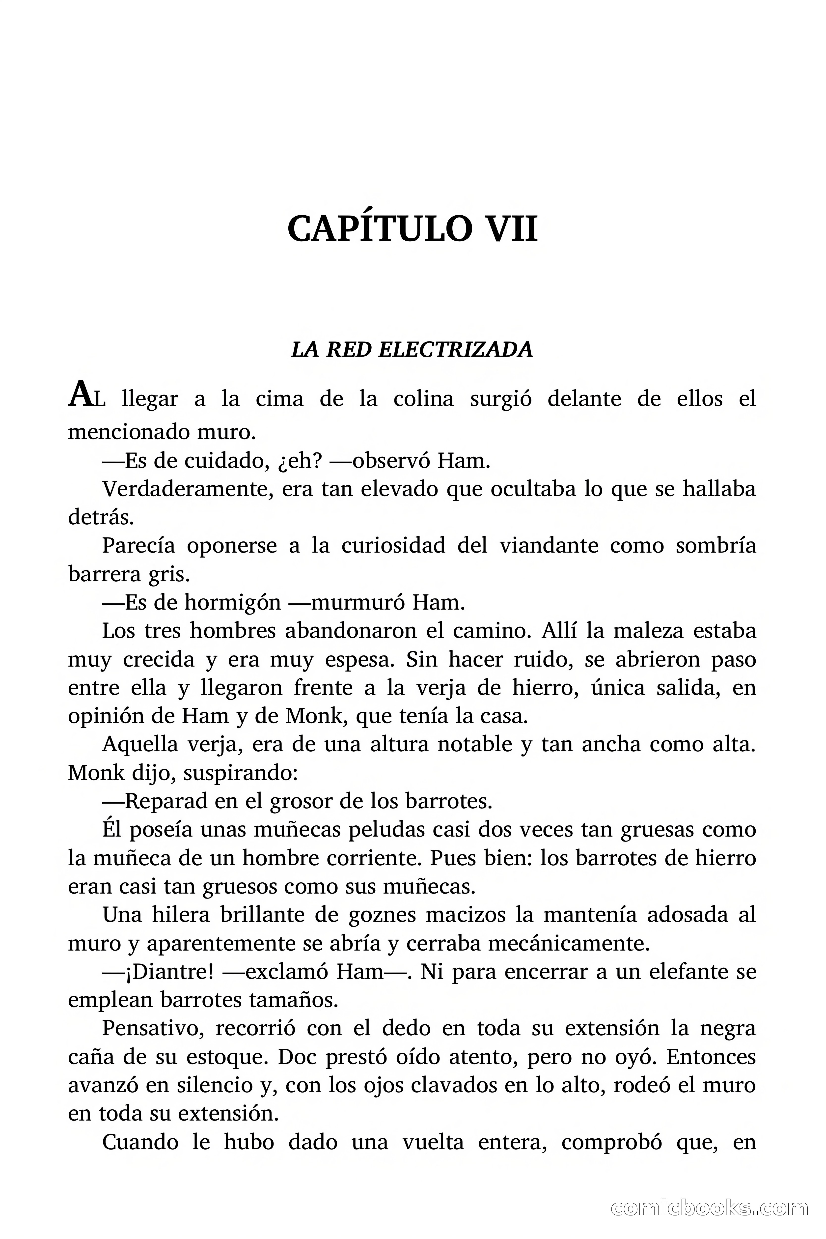 Doc Savage: Los Monstruos — page 38 of 171