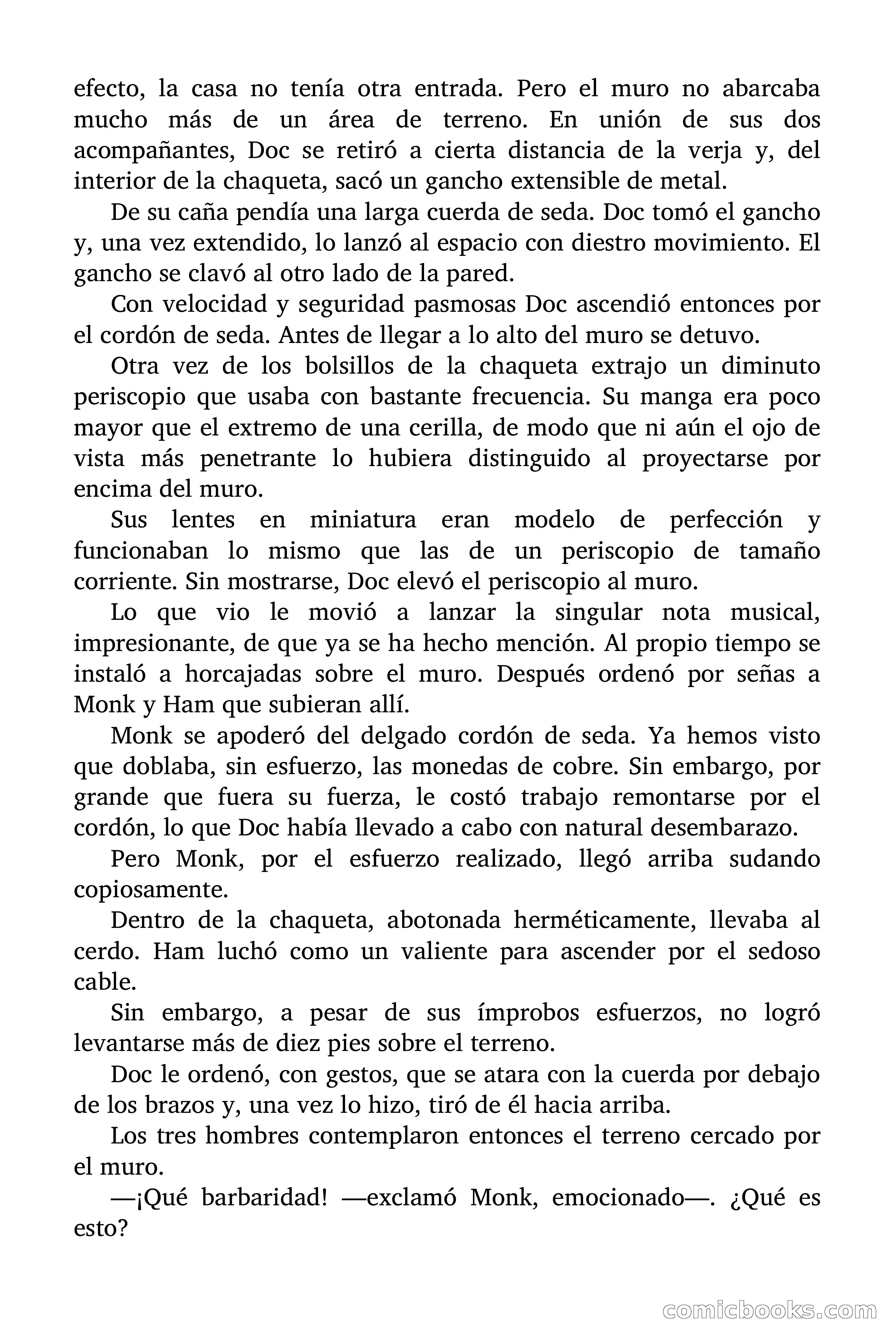 Doc Savage: Los Monstruos — page 39 of 171
