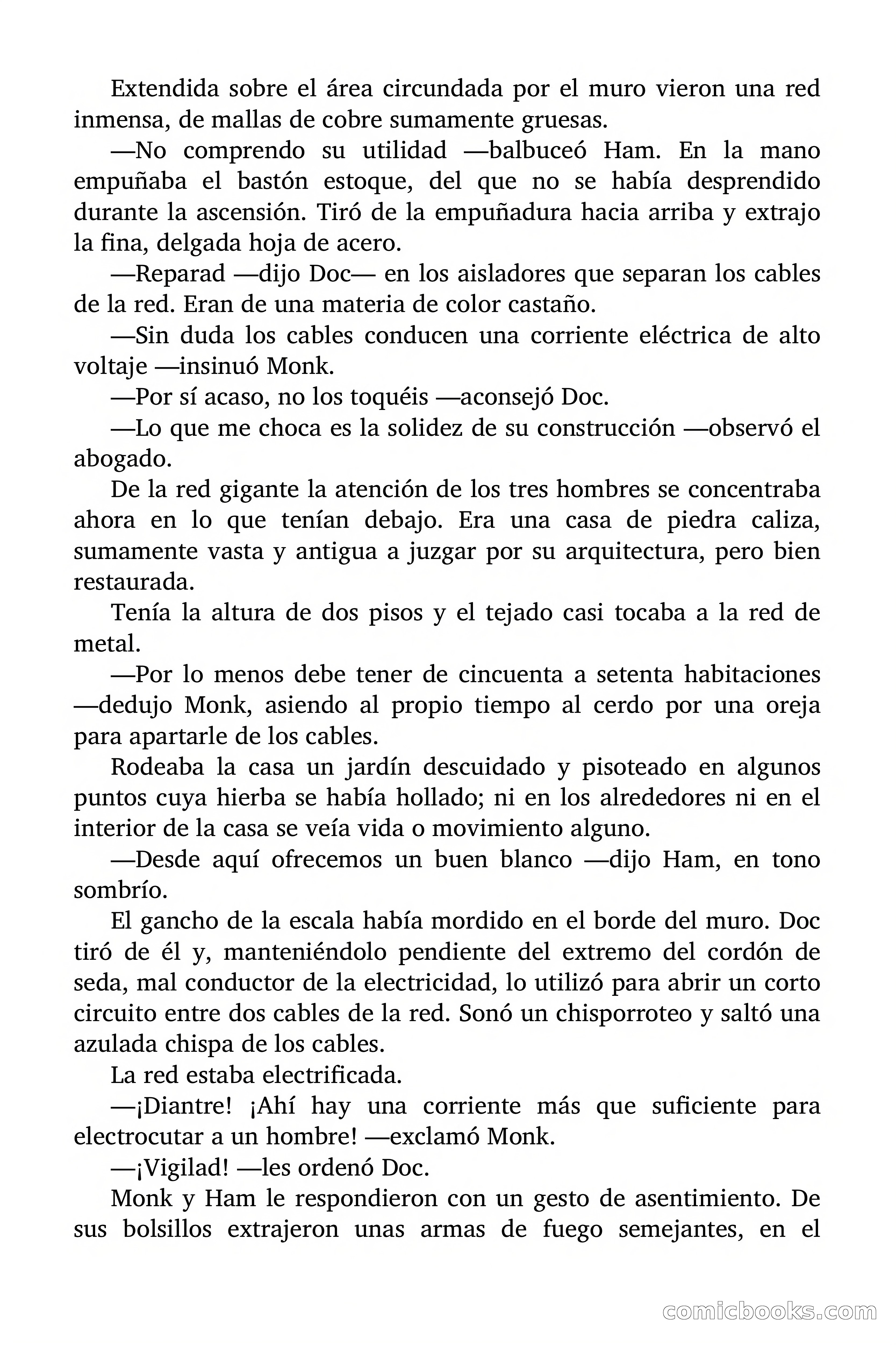 Doc Savage: Los Monstruos — page 40 of 171