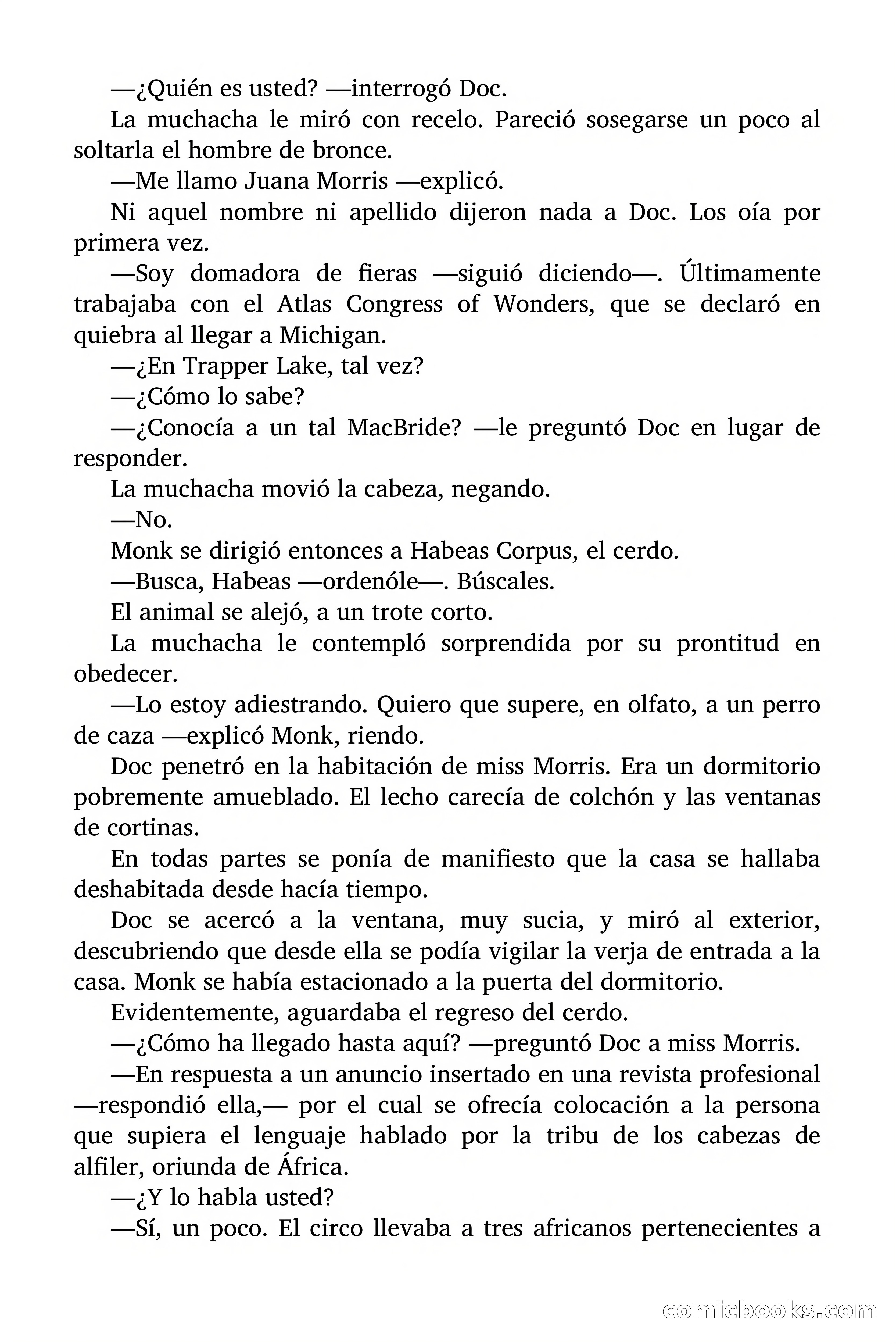 Doc Savage: Los Monstruos — page 45 of 171