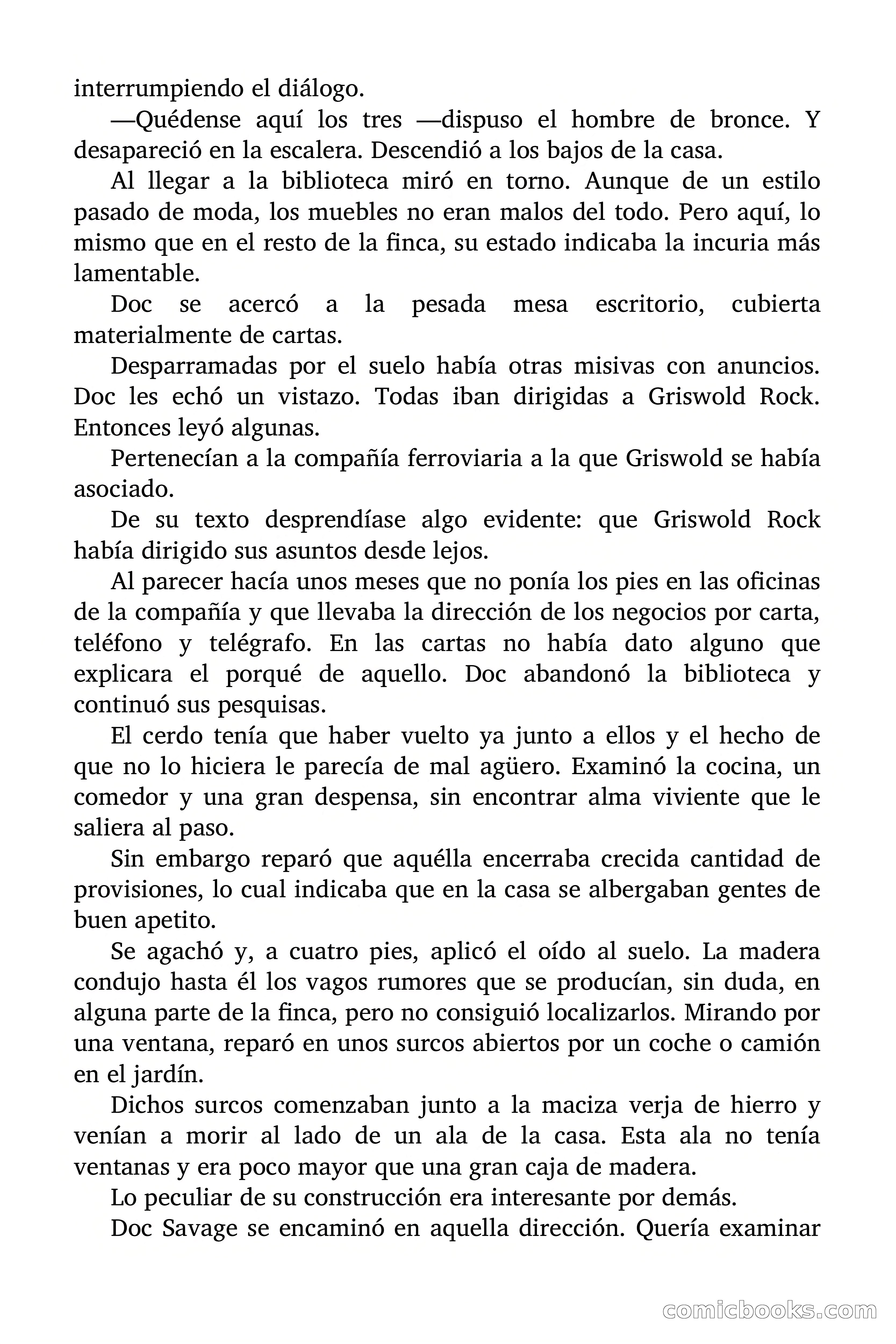 Doc Savage: Los Monstruos — page 47 of 171
