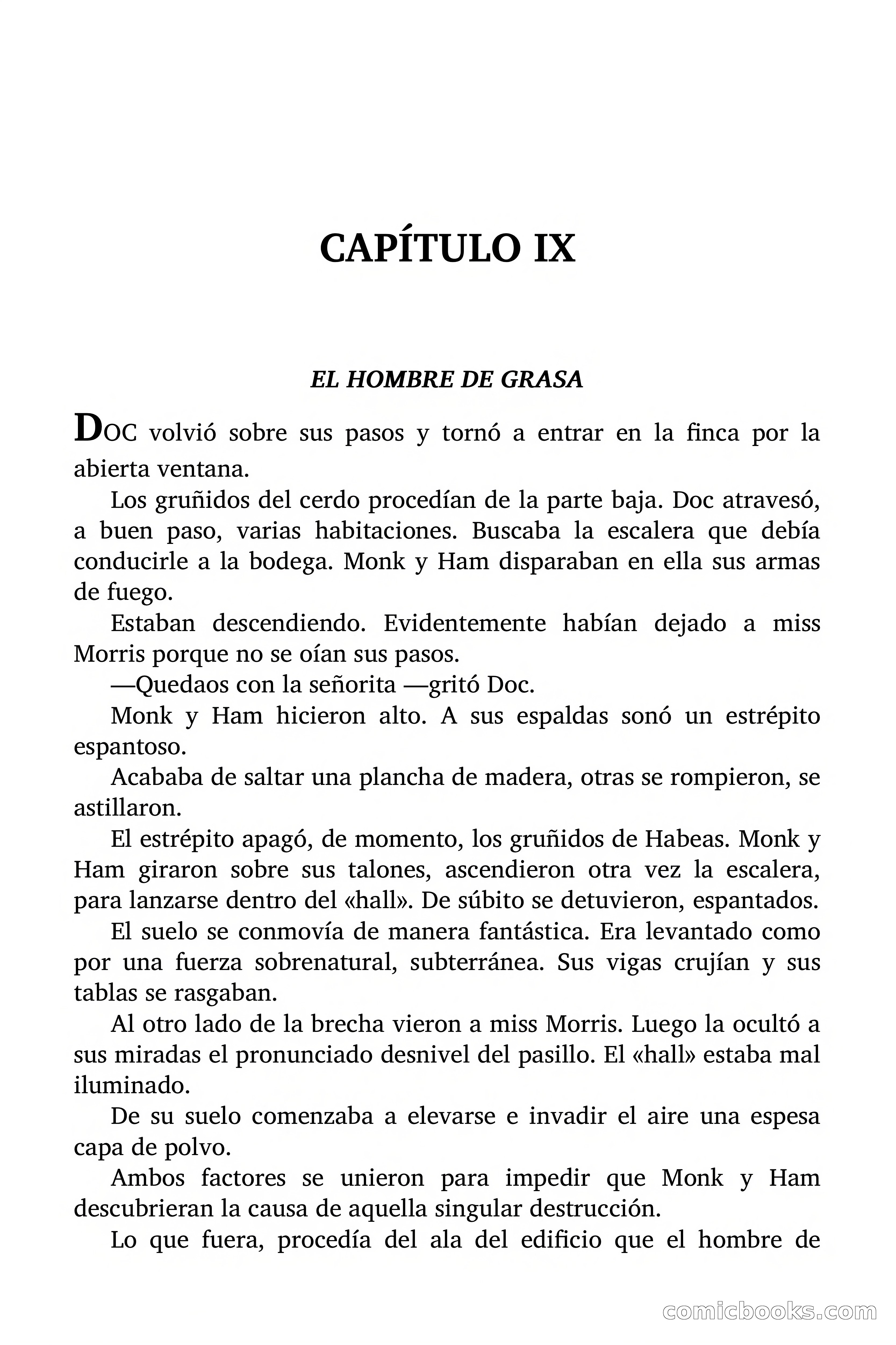 Doc Savage: Los Monstruos — page 49 of 171