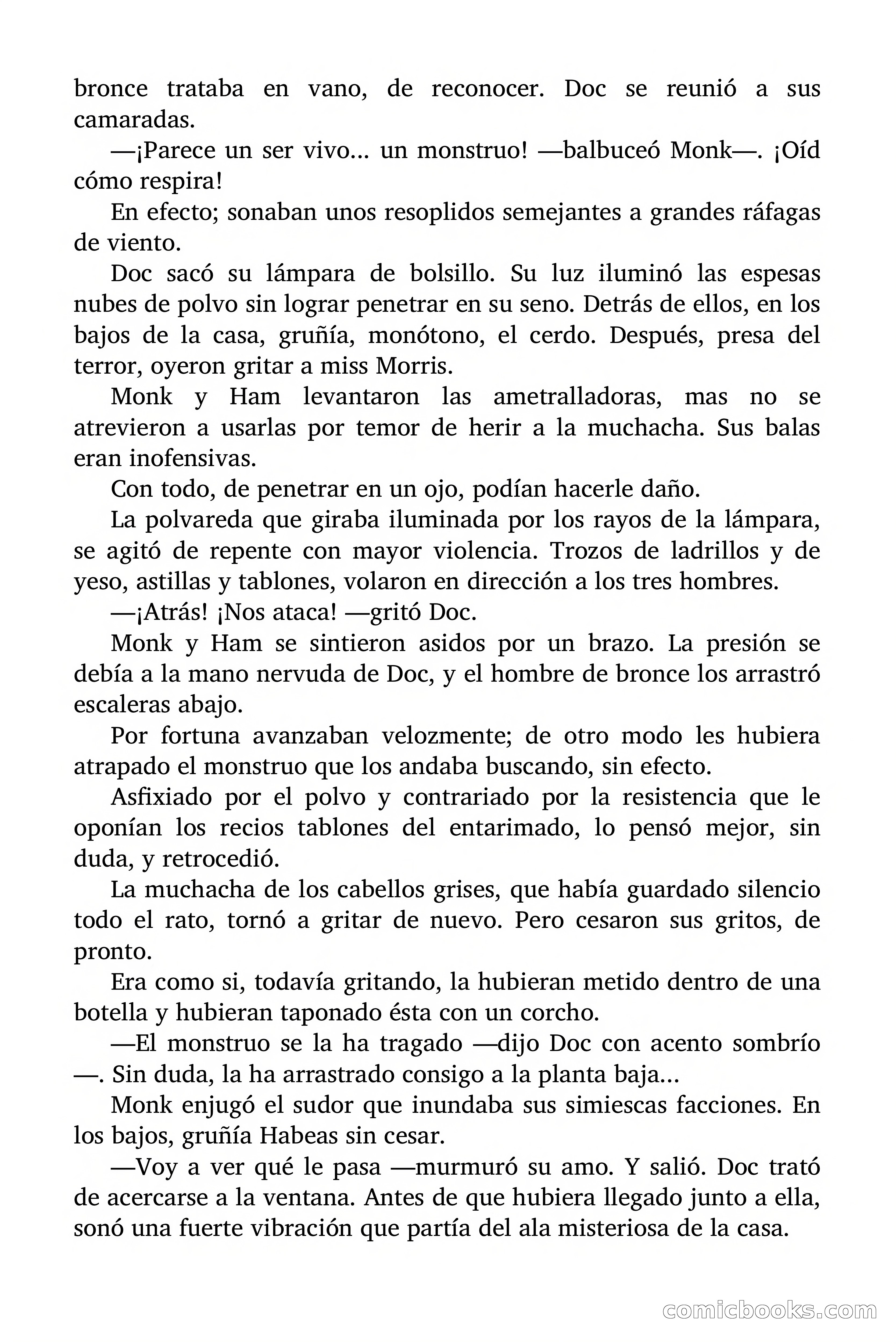 Doc Savage: Los Monstruos — page 50 of 171