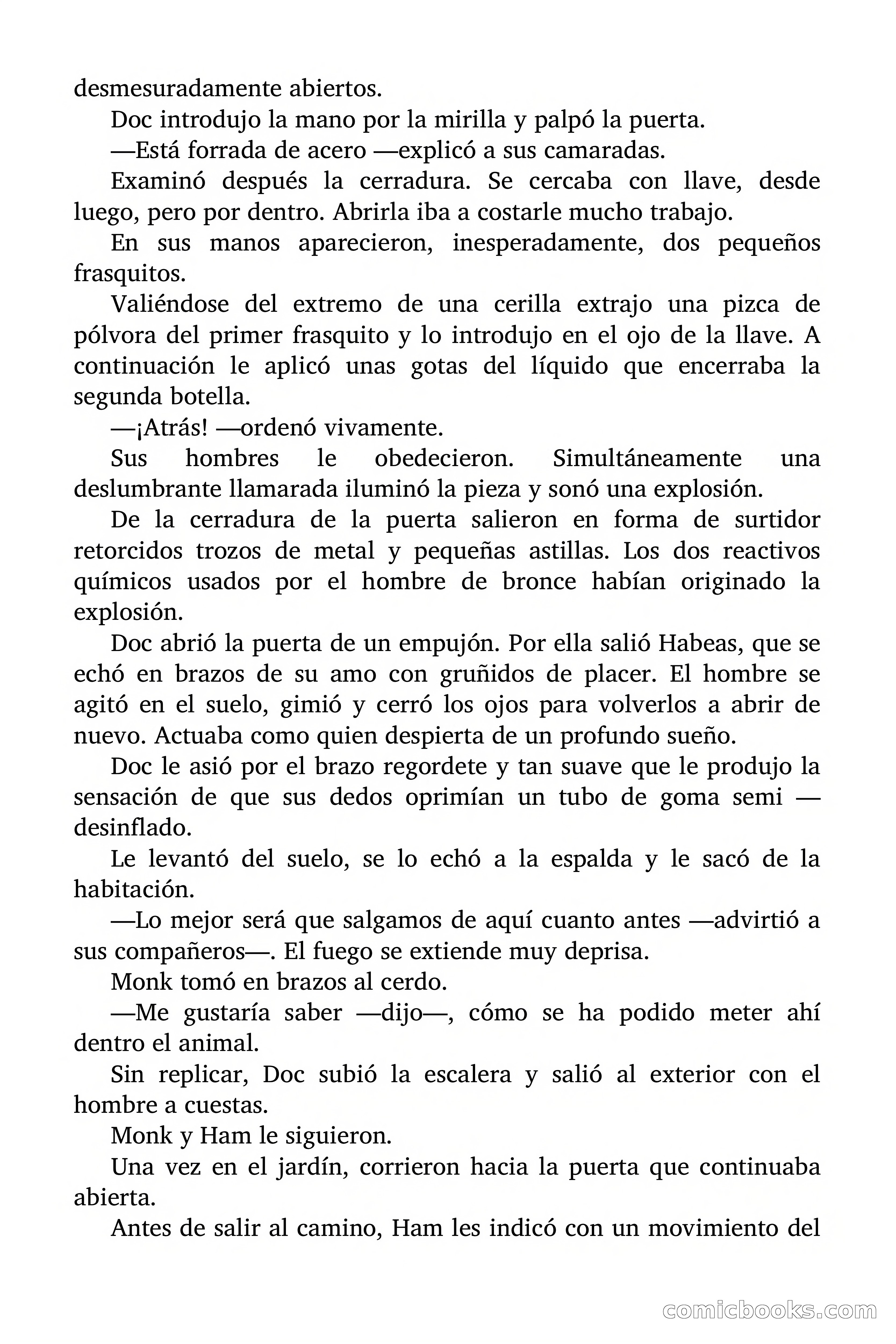 Doc Savage: Los Monstruos — page 54 of 171