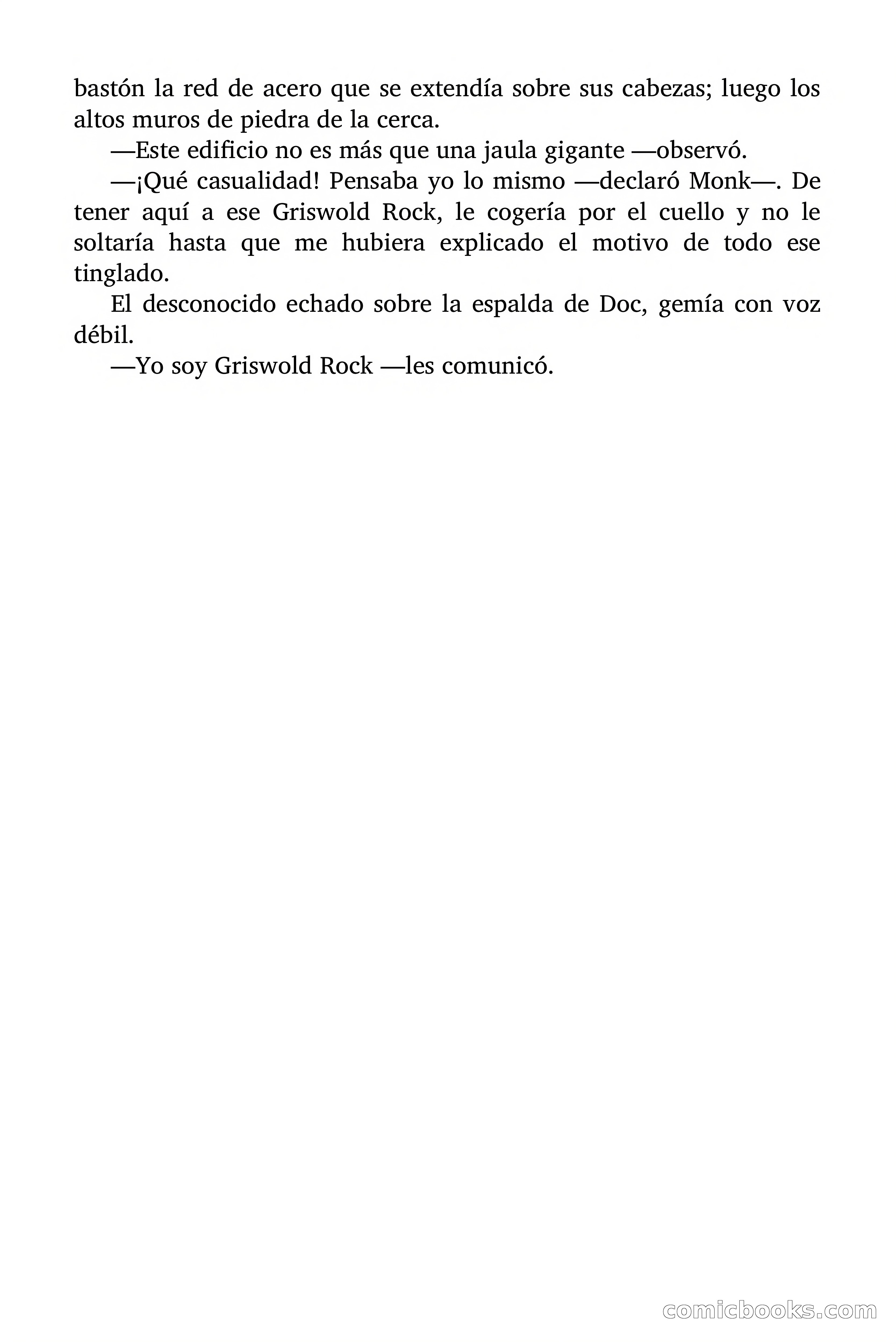 Doc Savage: Los Monstruos — page 55 of 171