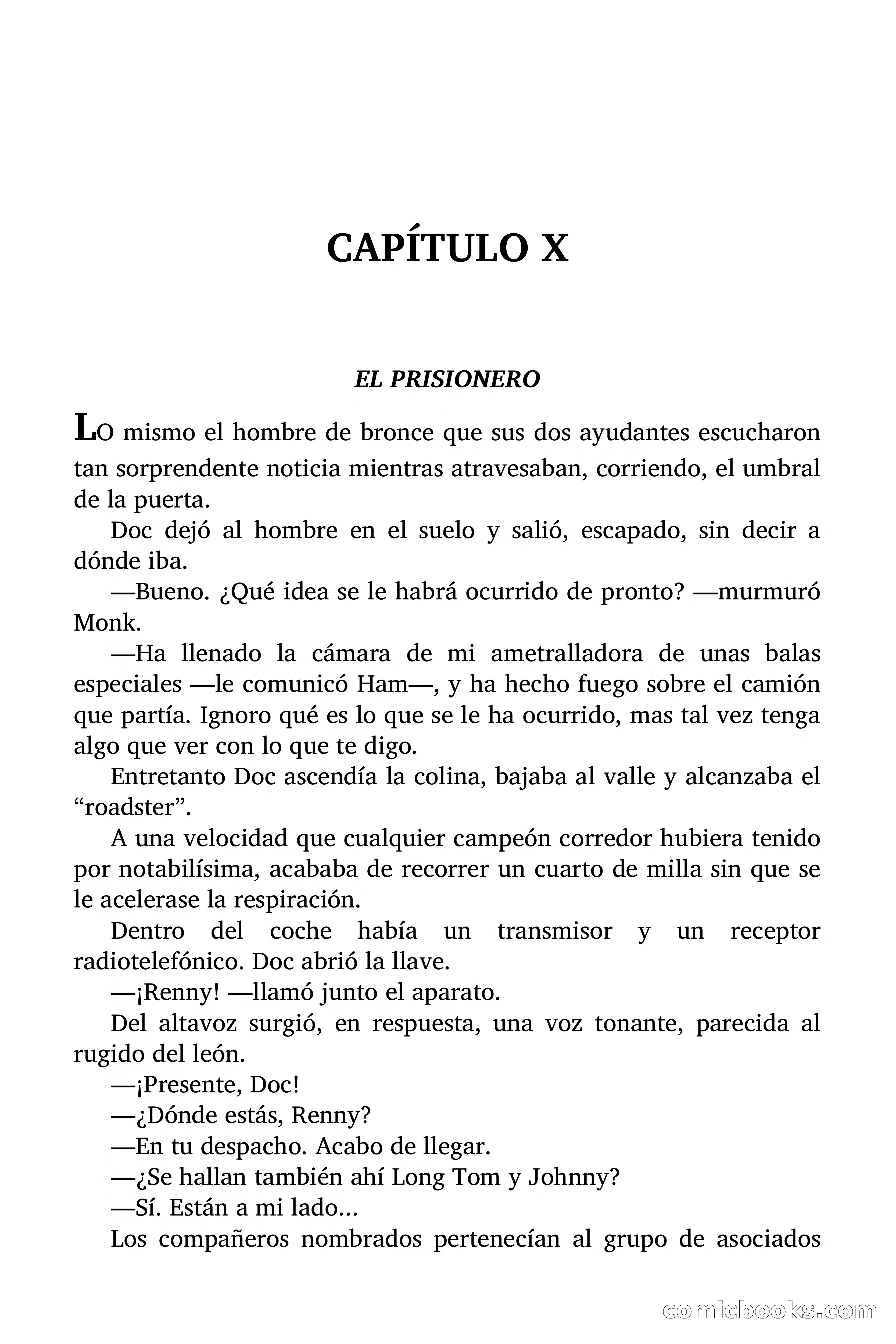 Doc Savage: Los Monstruos — page 56 of 171