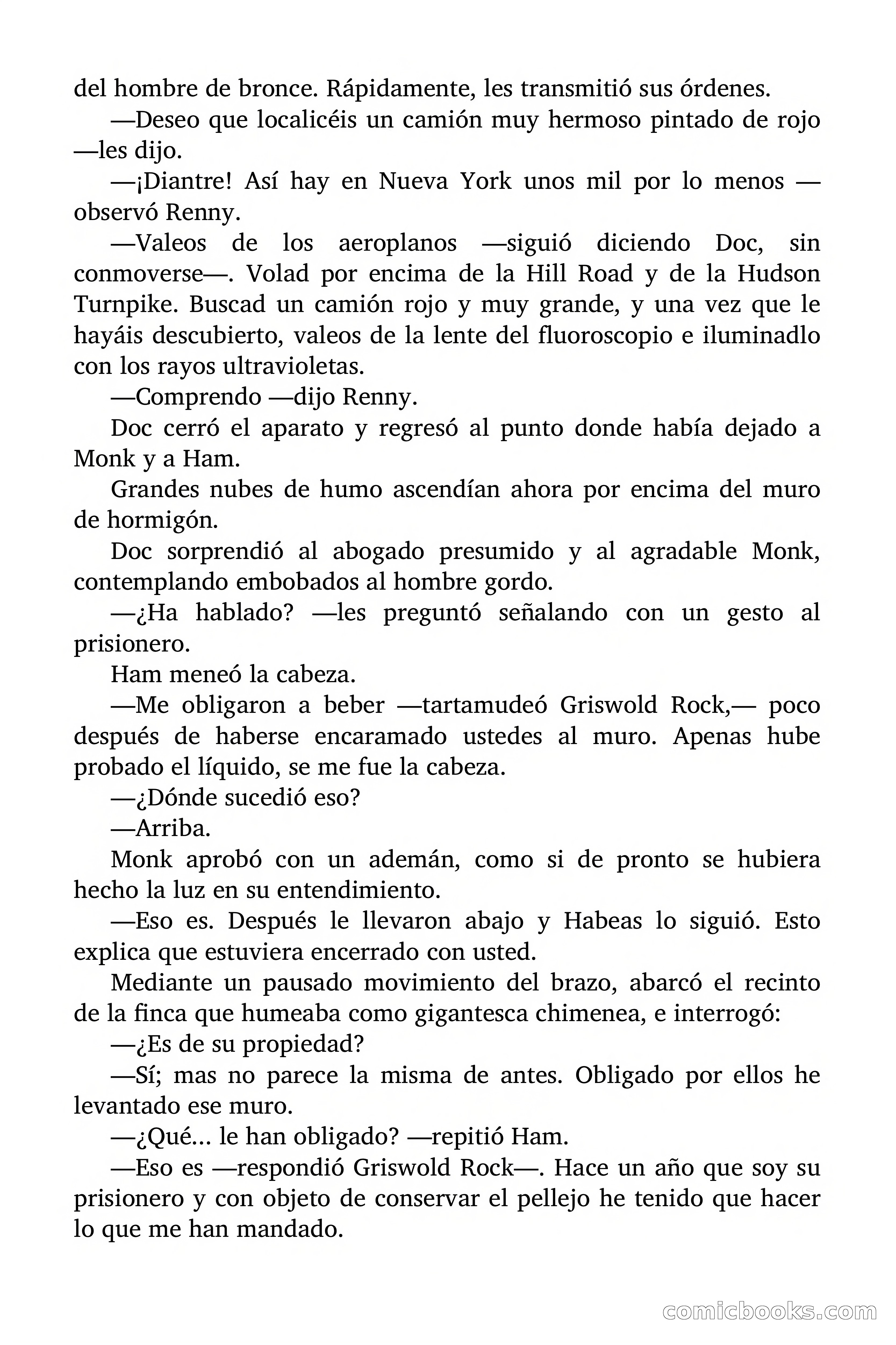 Doc Savage: Los Monstruos — page 57 of 171