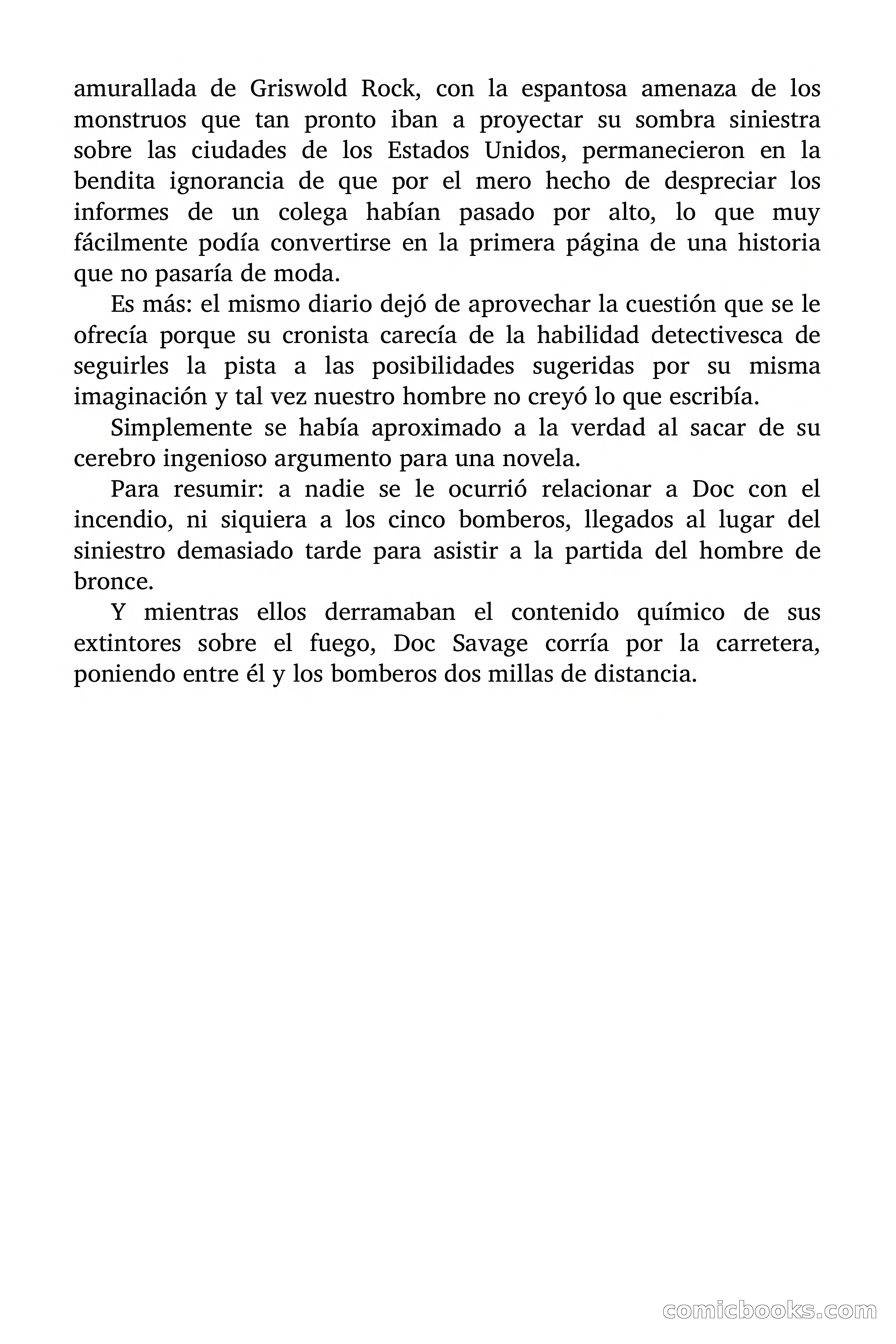 Doc Savage: Los Monstruos — page 61 of 171
