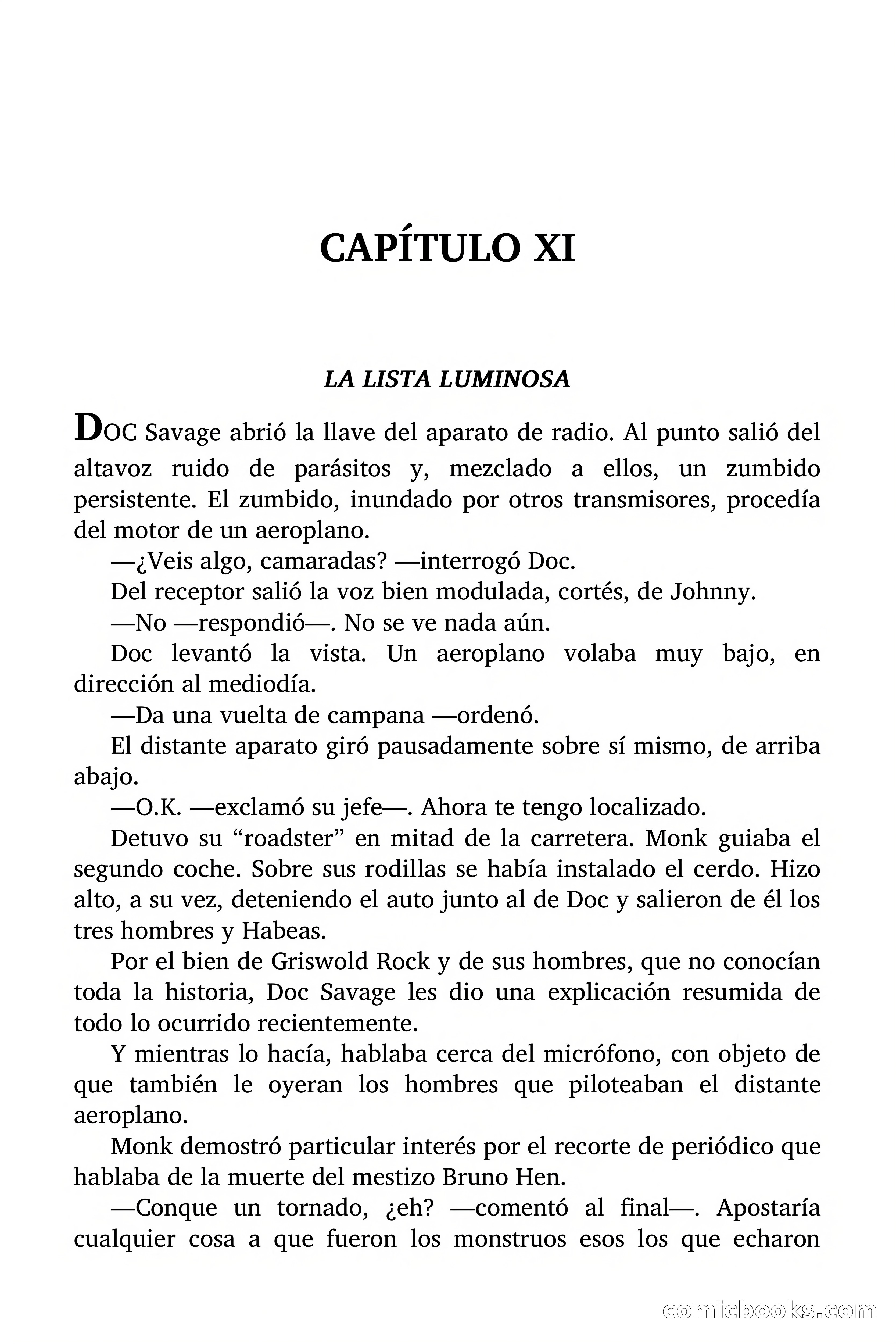 Doc Savage: Los Monstruos — page 62 of 171