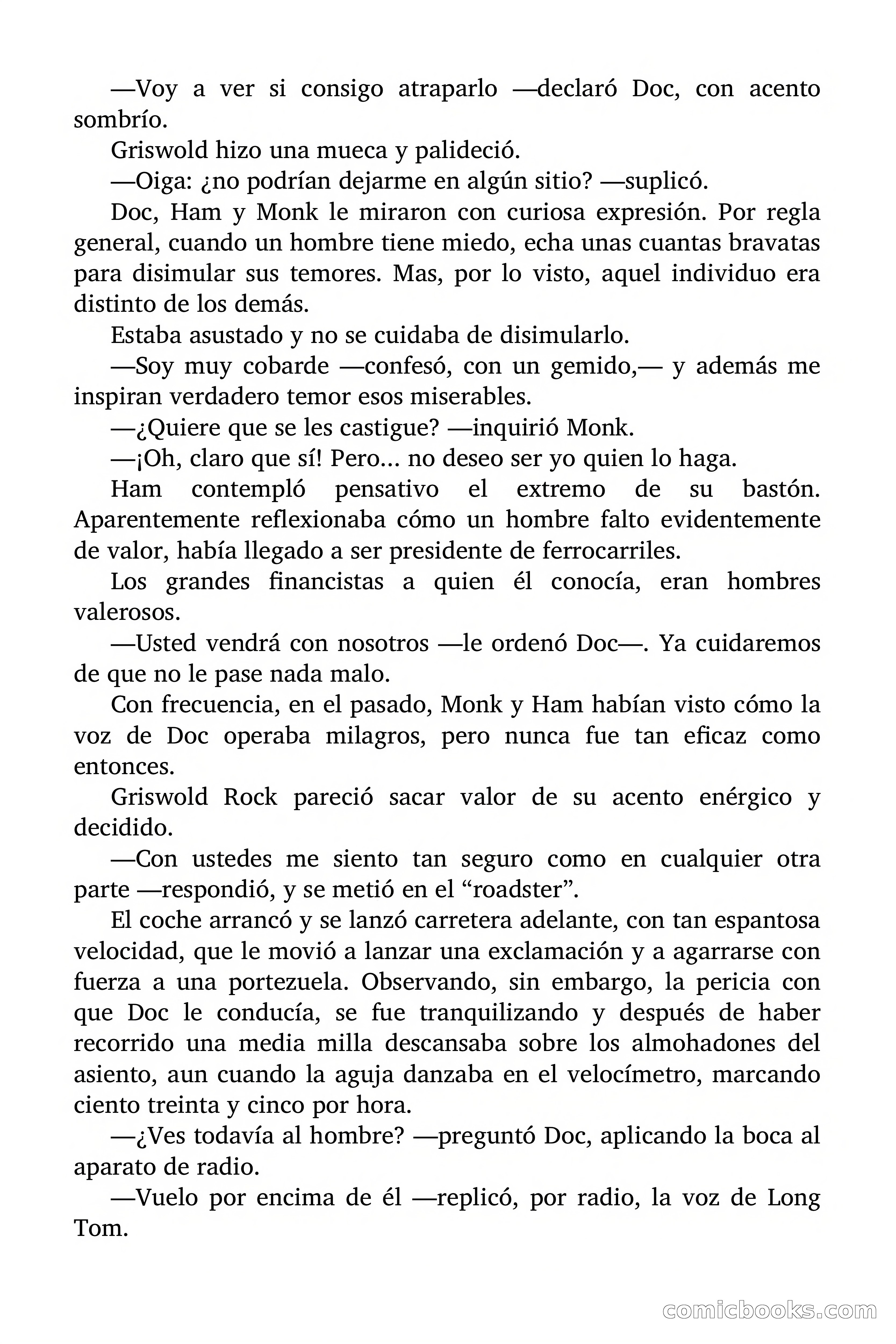 Doc Savage: Los Monstruos — page 65 of 171