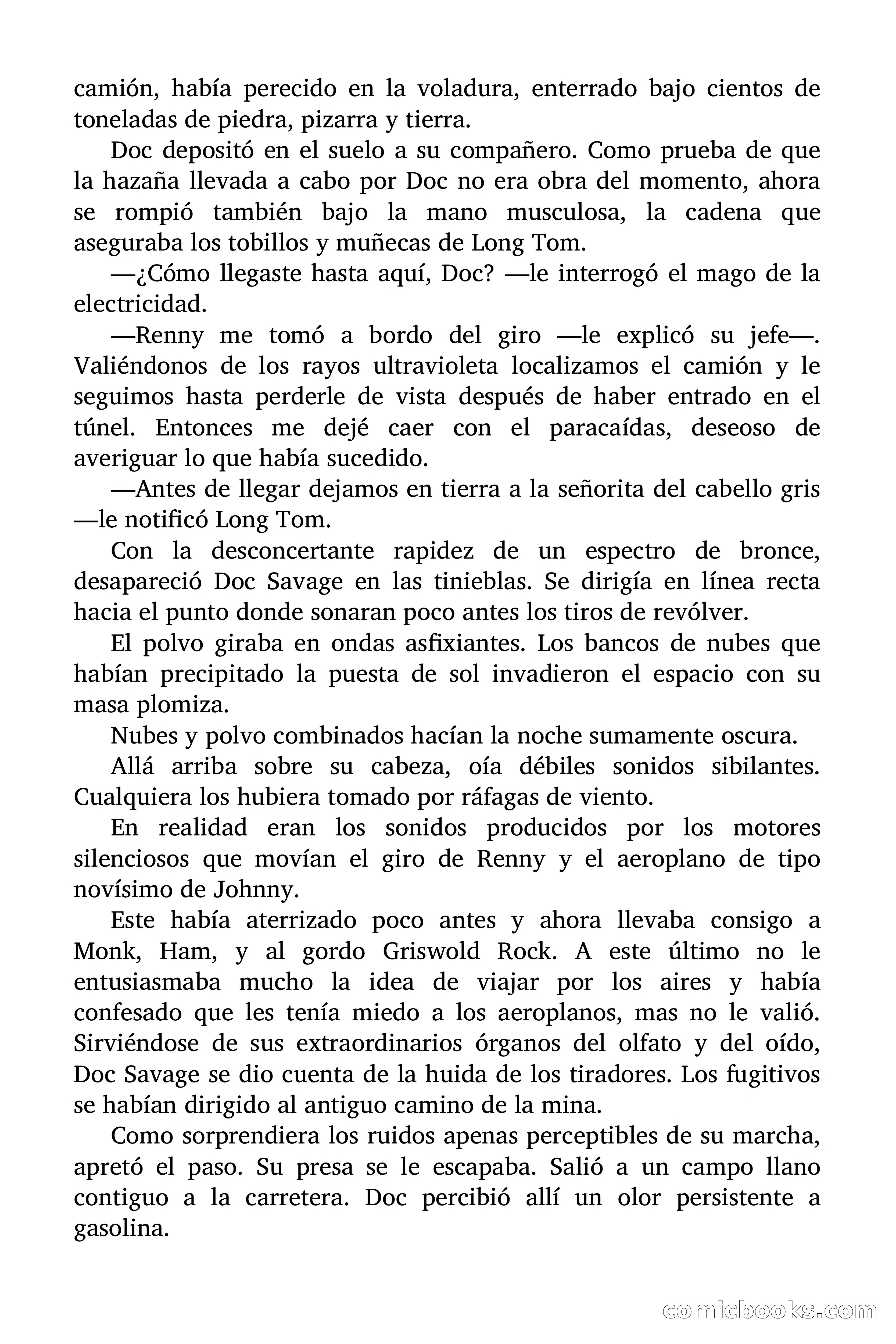 Doc Savage: Los Monstruos — page 77 of 171