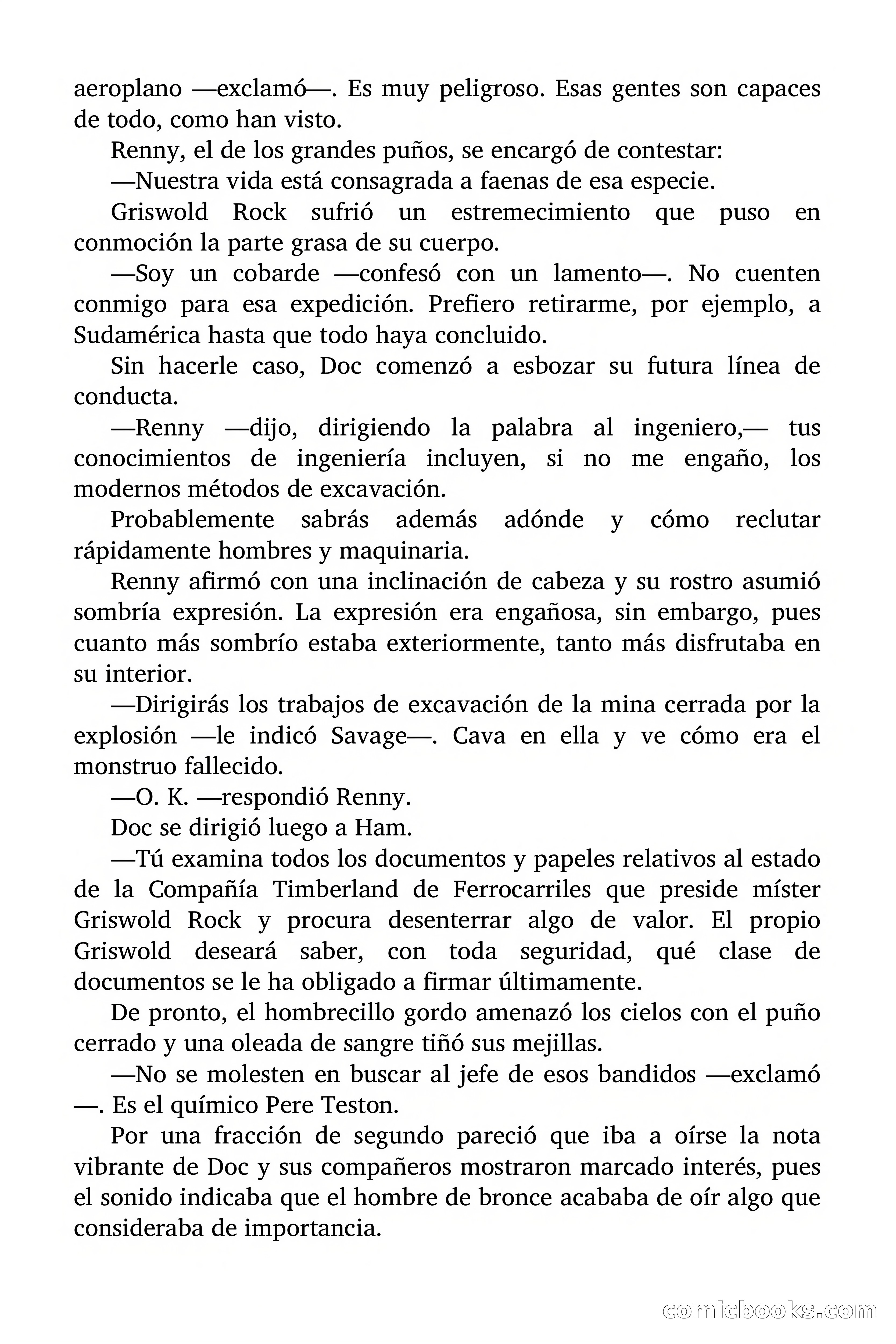 Doc Savage: Los Monstruos — page 80 of 171