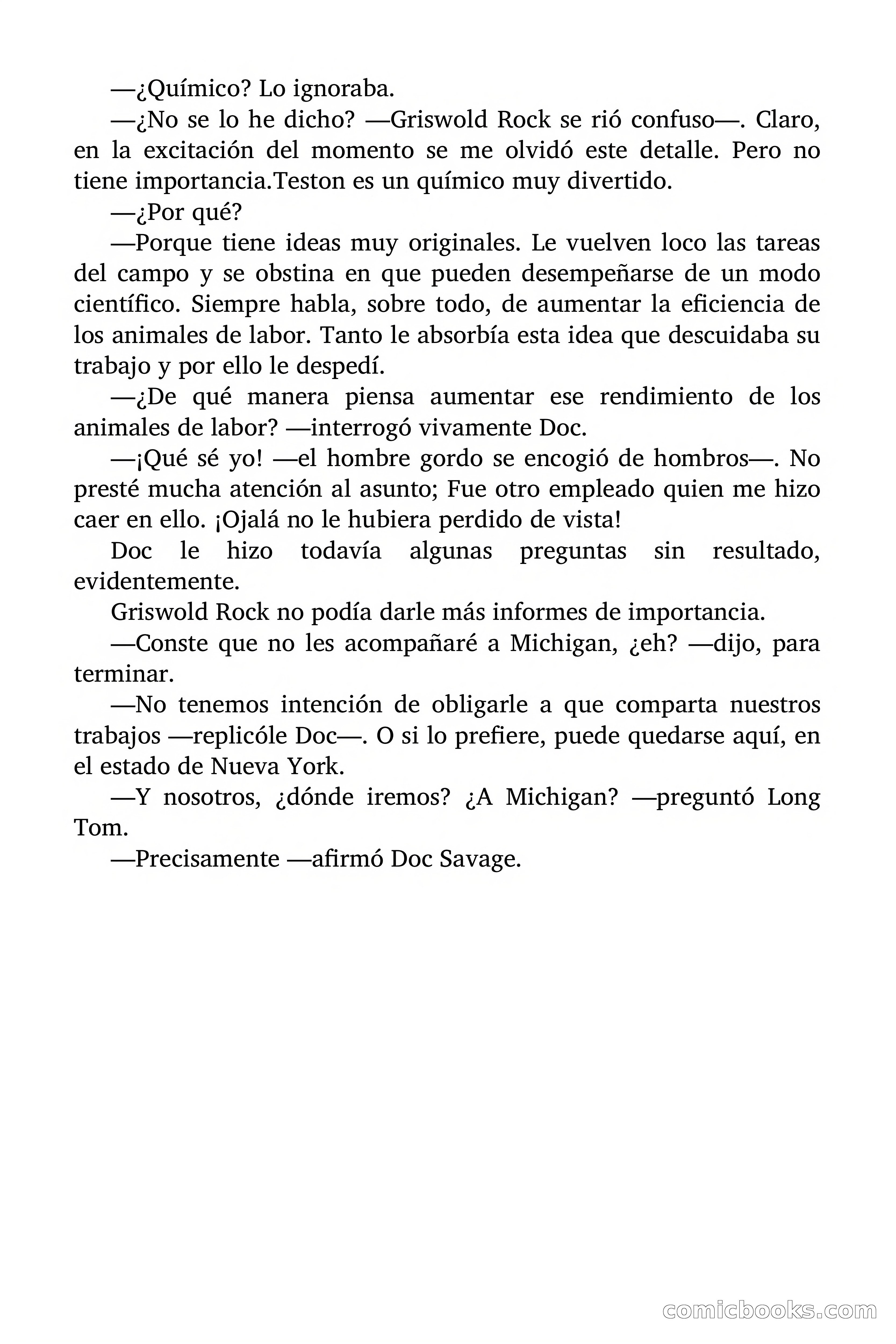 Doc Savage: Los Monstruos — page 81 of 171