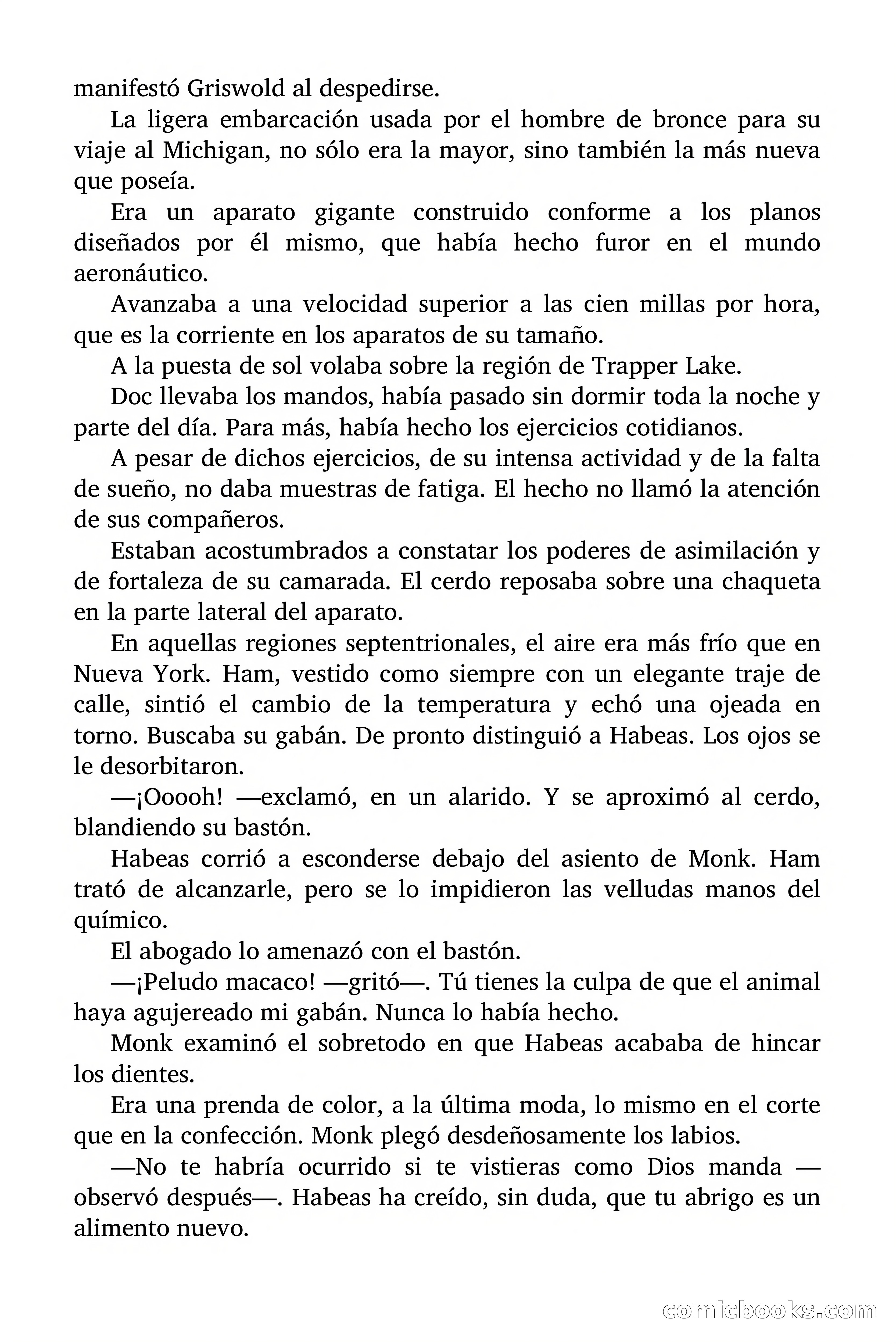 Doc Savage: Los Monstruos — page 84 of 171