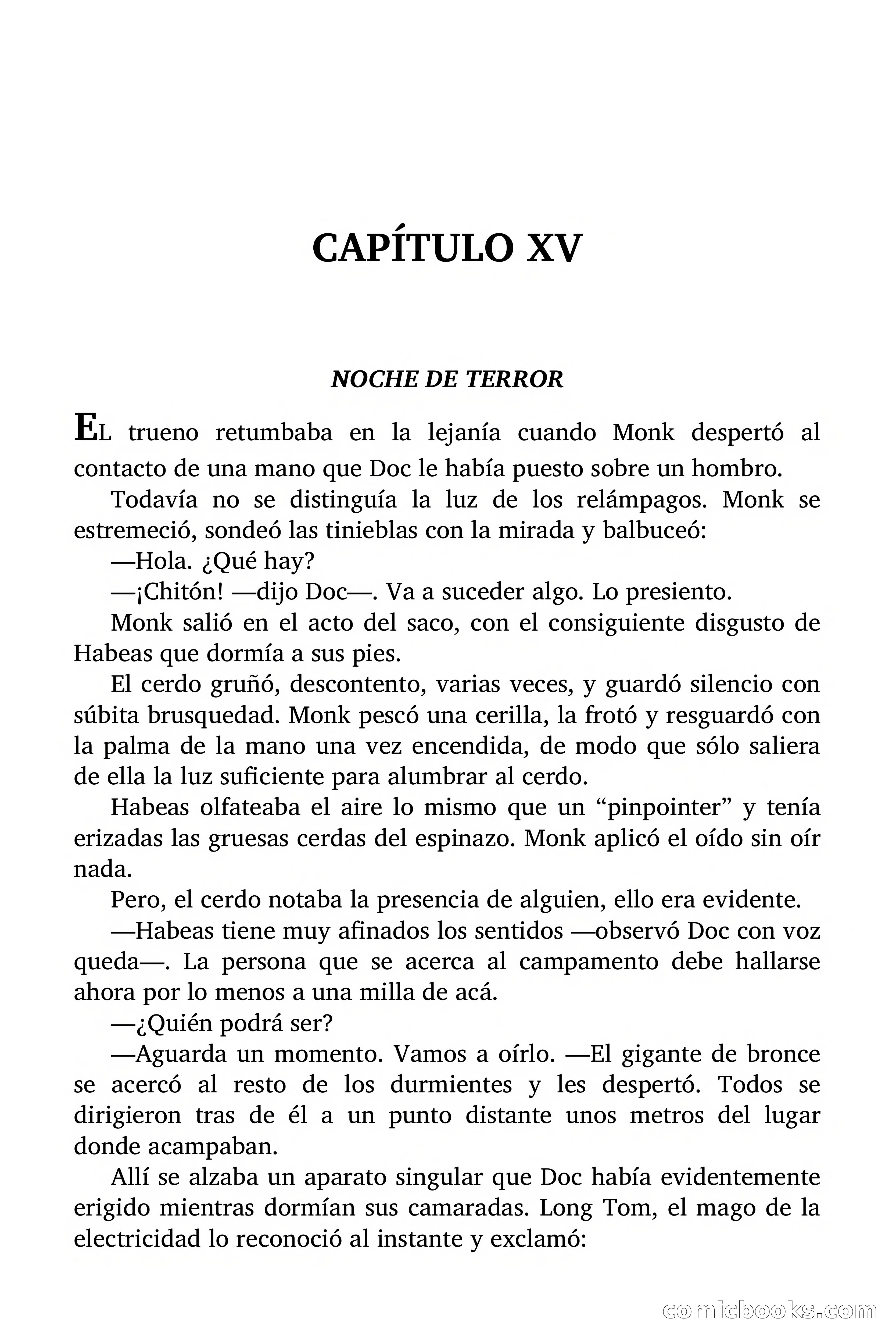 Doc Savage: Los Monstruos — page 88 of 171
